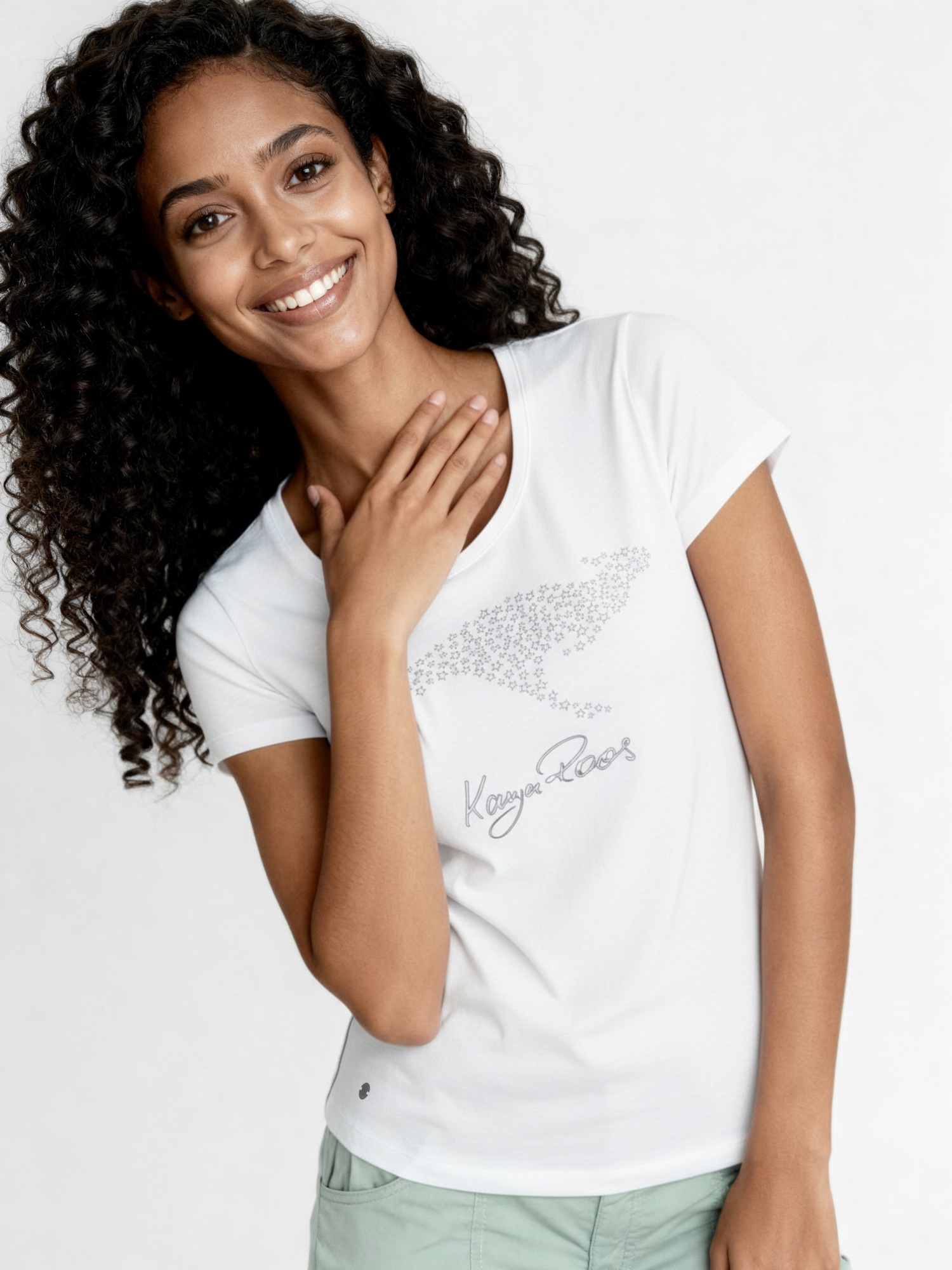 KangaROOS T-Shirt Kurzarm, sehr figurbetonte Passform günstig online kaufen