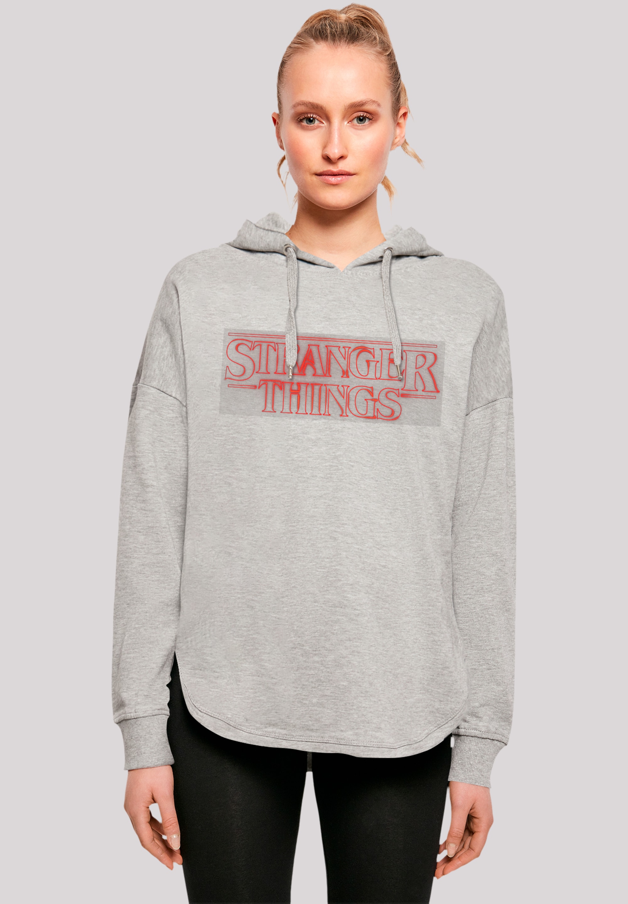 Kapuzenpullover »Stranger Things Glow Logo Netflix TV Series«, Premium Qualität