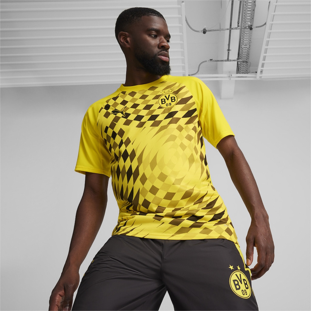 PUMA Trainingsshirt »Borussia Dortmund Aufwärmtrikot Herren«