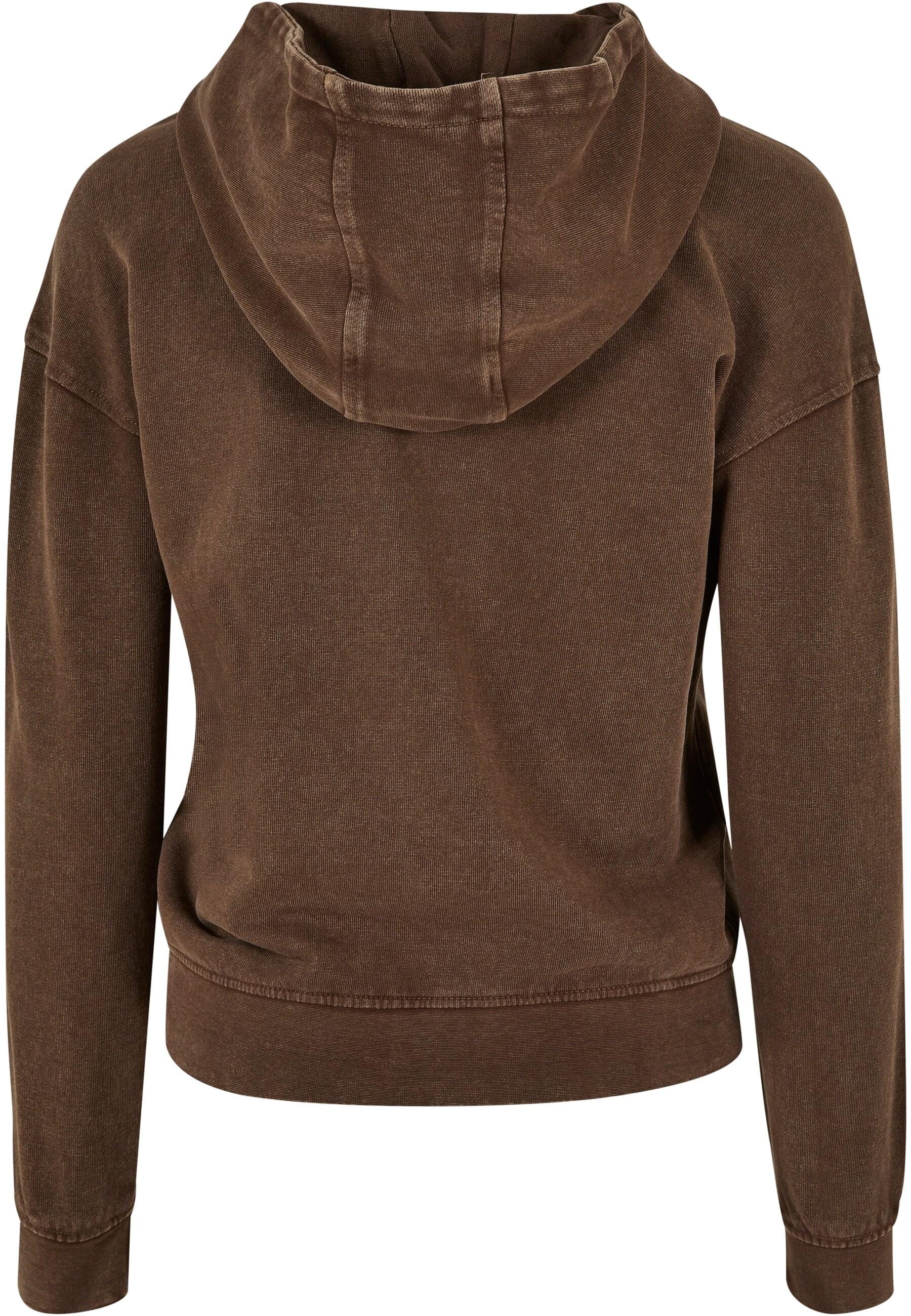 URBAN CLASSICS Kapuzenpullover »Urban Classics Damen Ladies Small Embroidery Terry Hoody«, (1 tlg.)