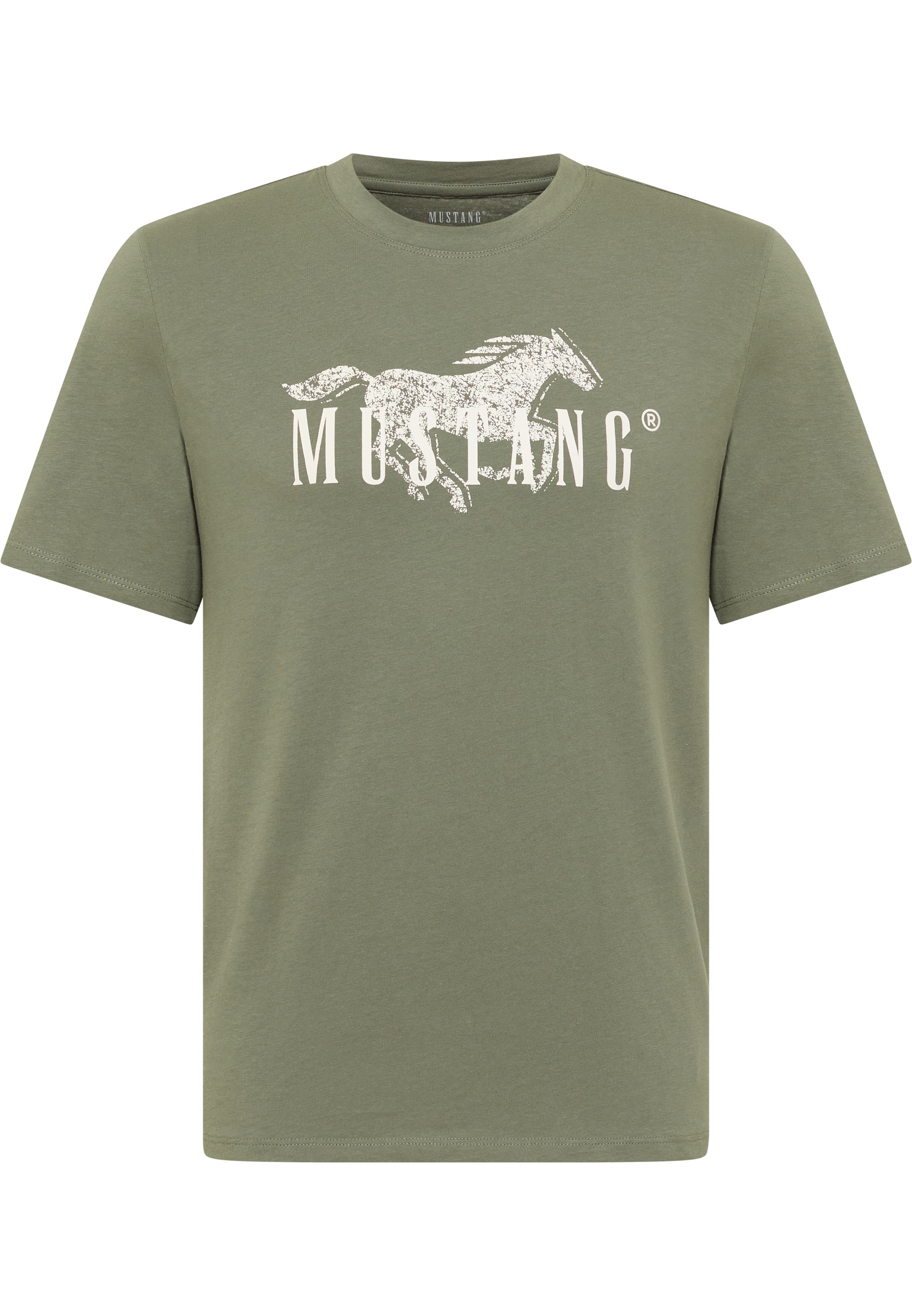 MUSTANG T-Shirt »Austin-Logoprint« Regular fit