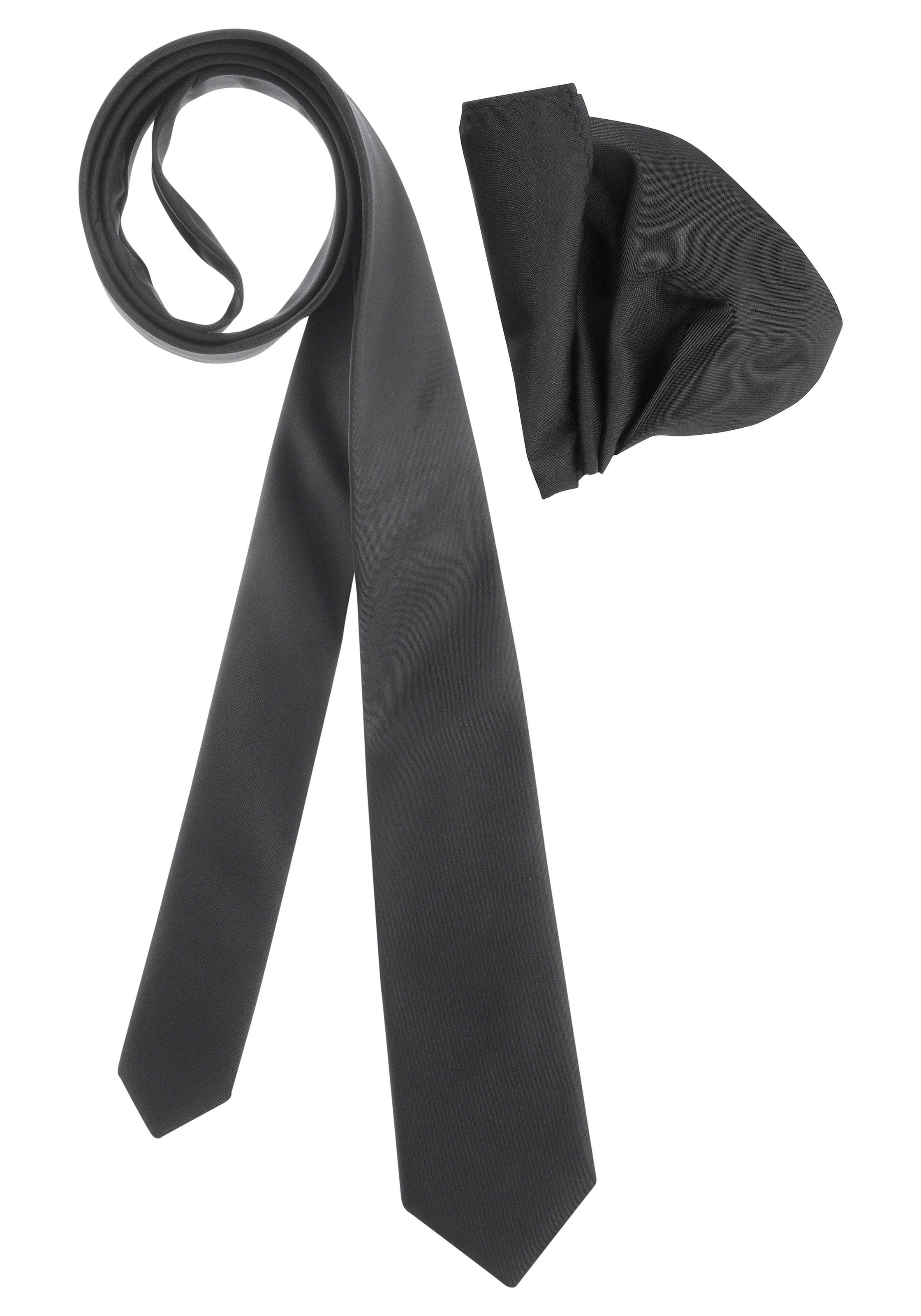 Bruno Banani Krawatte Set, mit Einstecktuch, 2 Stk. tlg. inklusive Einsteck günstig online kaufen