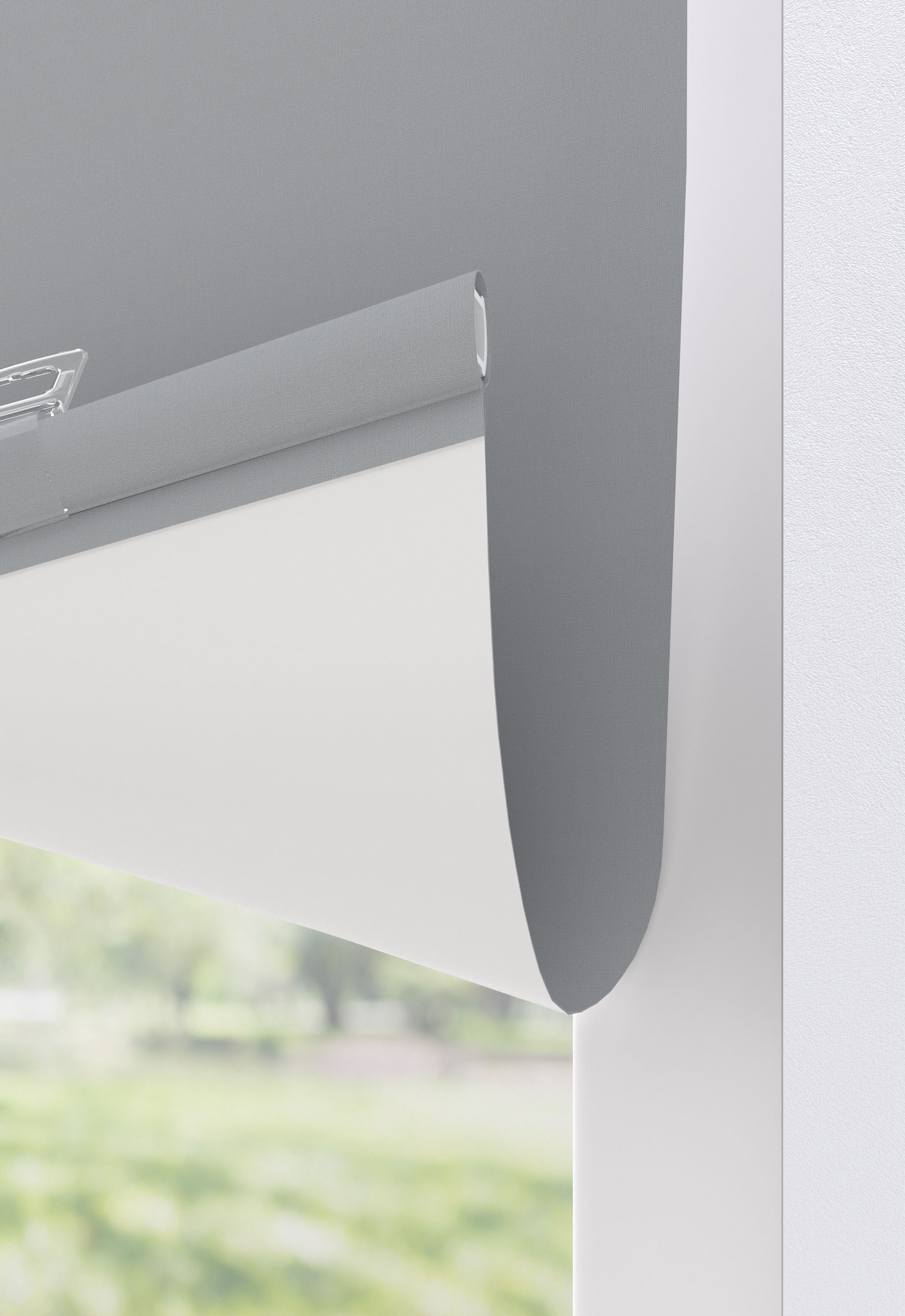 Thumbnail - my home "Ina" abdunkelnd Hitzeschutz  Wärmedämmung  energiesparend mit Bohren/ohne Bohren freihängend weiße Rückseite, K...