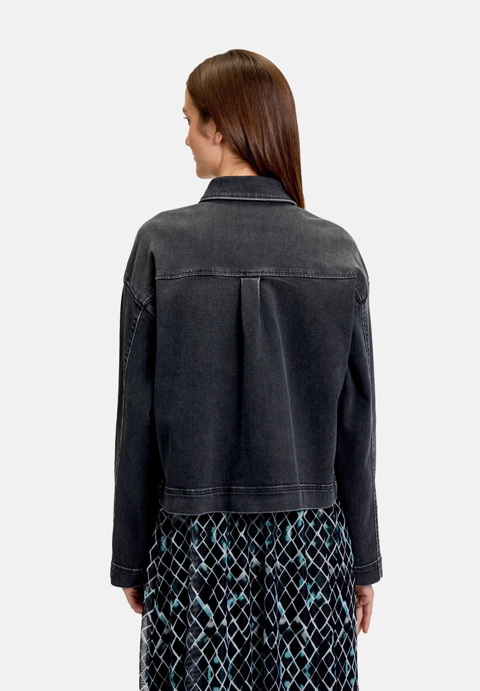 Betty&Co Jackenblazer »Damen mit aufgesetzten Taschen«
