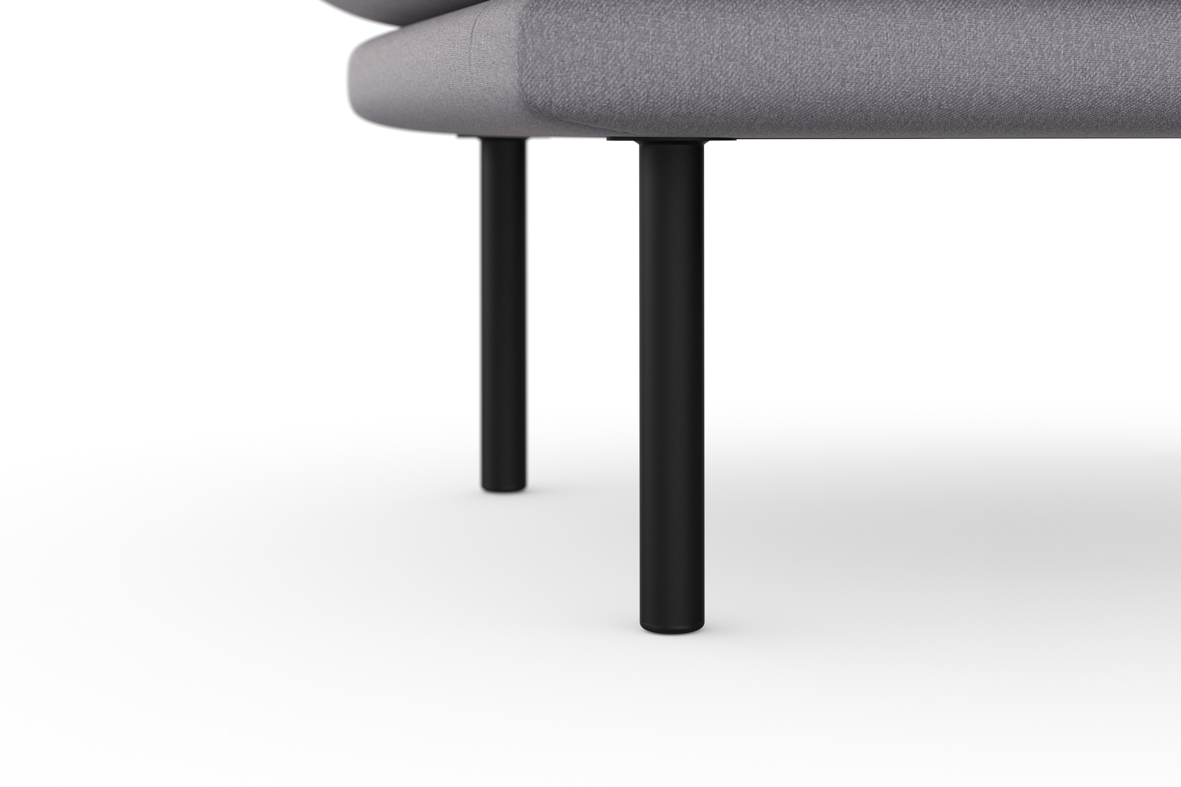 andas Polsterhocker »Stine«, Besonderes Design durch Kissenoptik und Keder, by Morten Georgsen