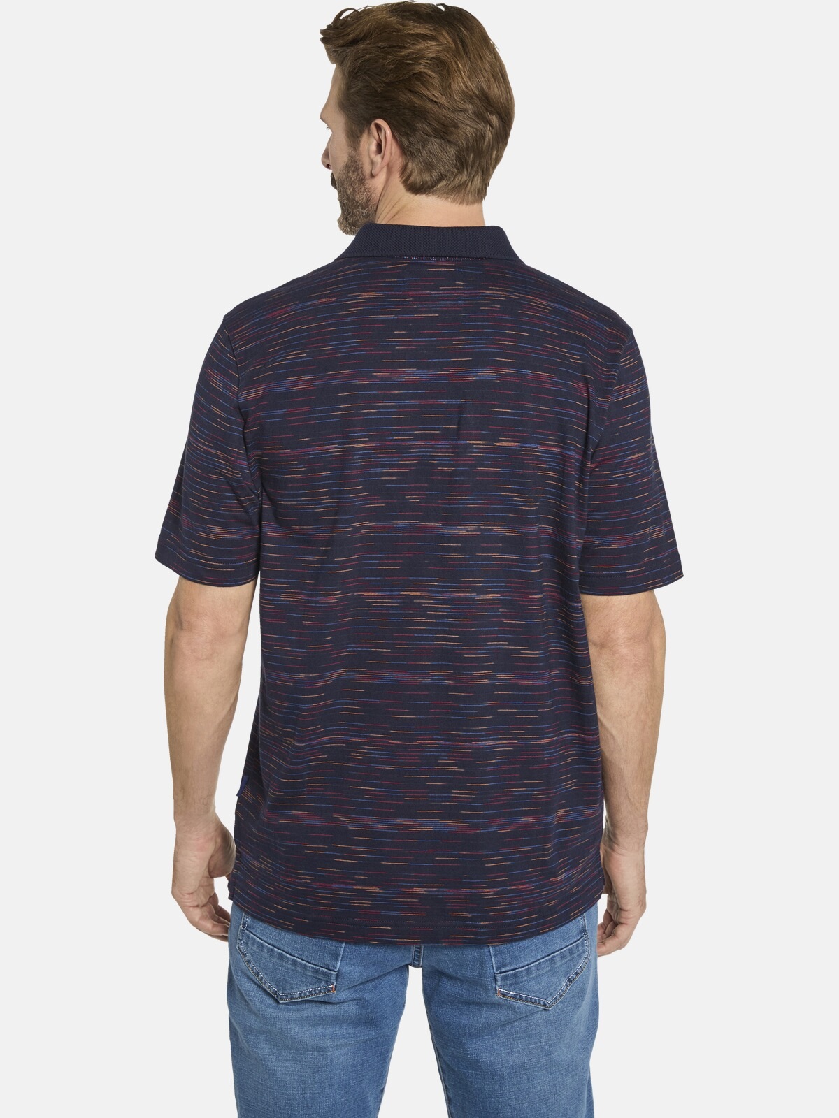 Poloshirt BABISTA "Poloshirt ORVENTO", Herren, Gr. L, blau (dunkelblau), Obermaterial: 100% Baumwolle CO., Shirts 2