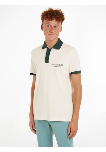 TOMMY HILFIGER Polo marškinėliai »MONOTYPE RINGER REG...