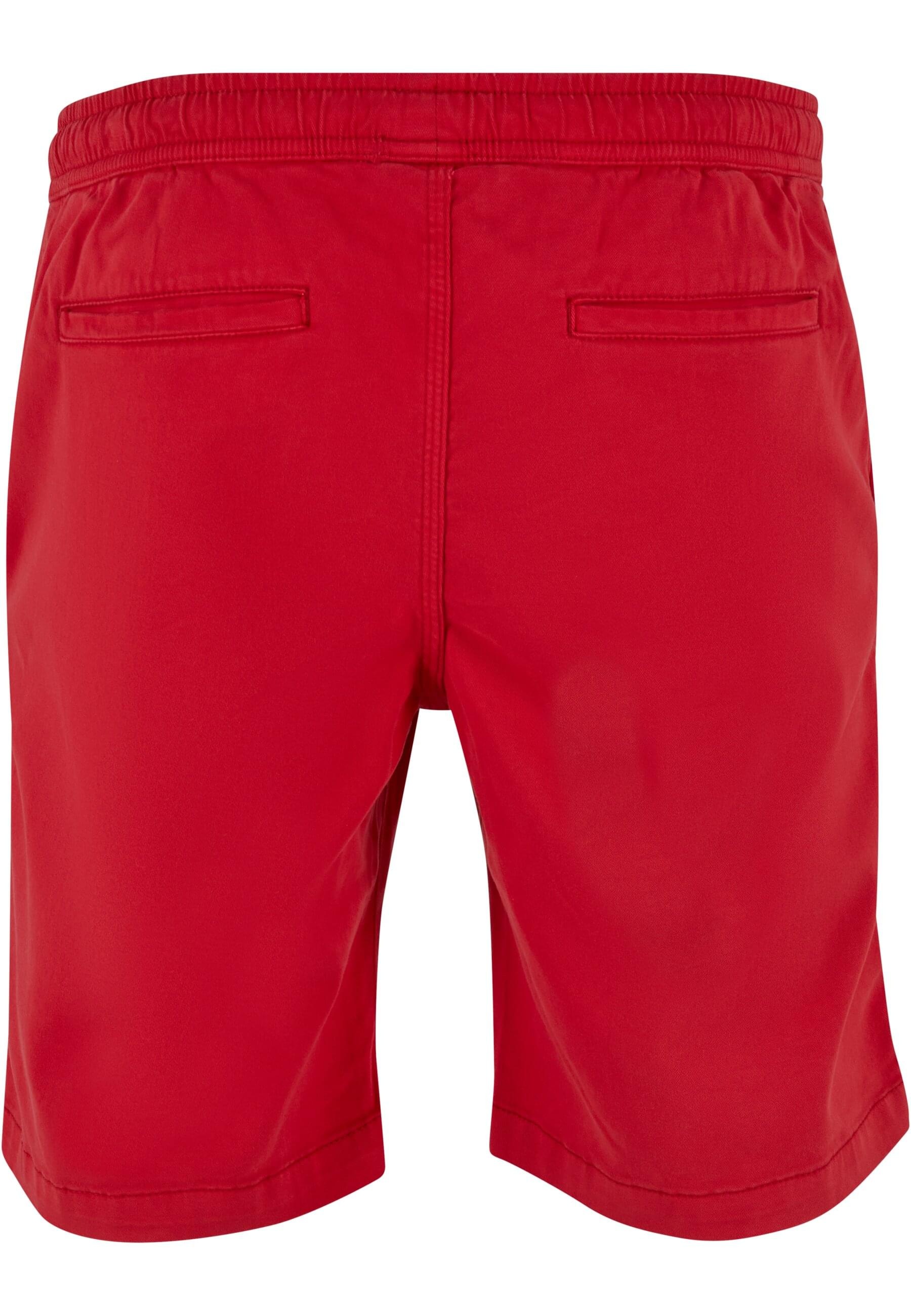 URBAN CLASSICS Stoffhose »Urban Classics Herren Stretch Twill Joggshorts«, (1 tlg.)