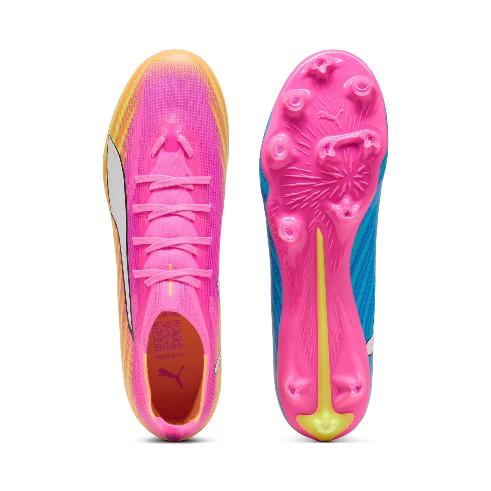 PUMA Fußballschuh »ULTRA 6 MATCH FGAG«  für Rasen- und Kunstrasenplätze, mit Schnürung, mit FastTrax Stollen