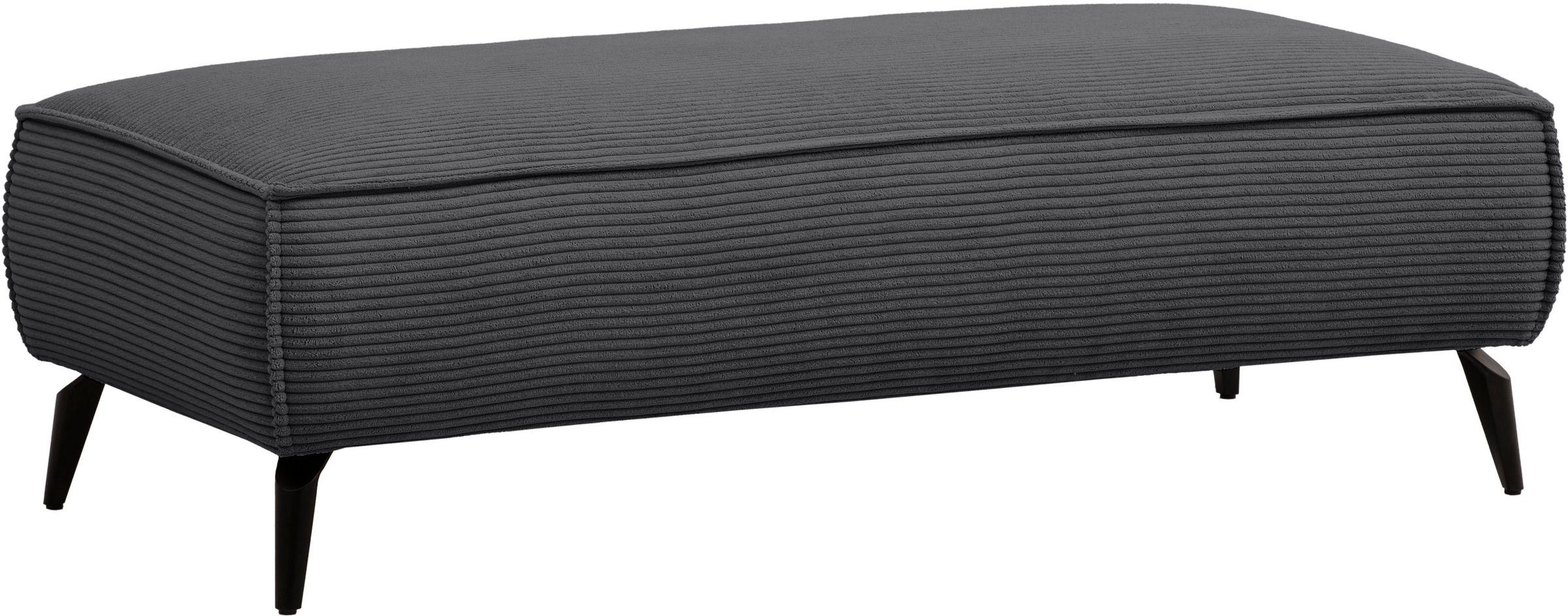 Home affaire Hocker "TVINNU, mit Kedernaht, Cord u. Flachgewebe" zur Serie günstig online kaufen