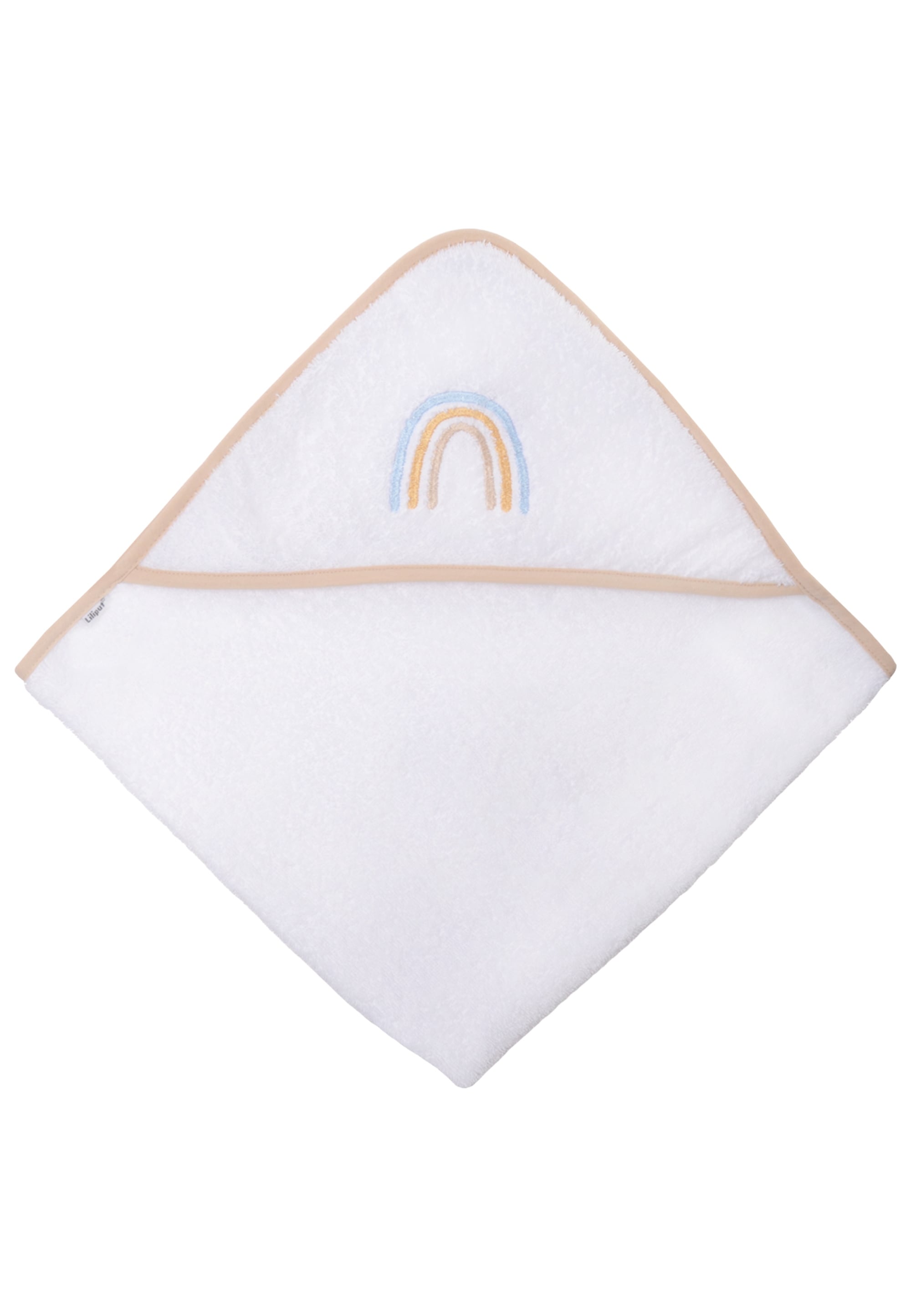 Liliput Erstausstattungspaket »Regenbogen« 12-teilig mit saugfähigem Frottee-Kapuzenbadetuch