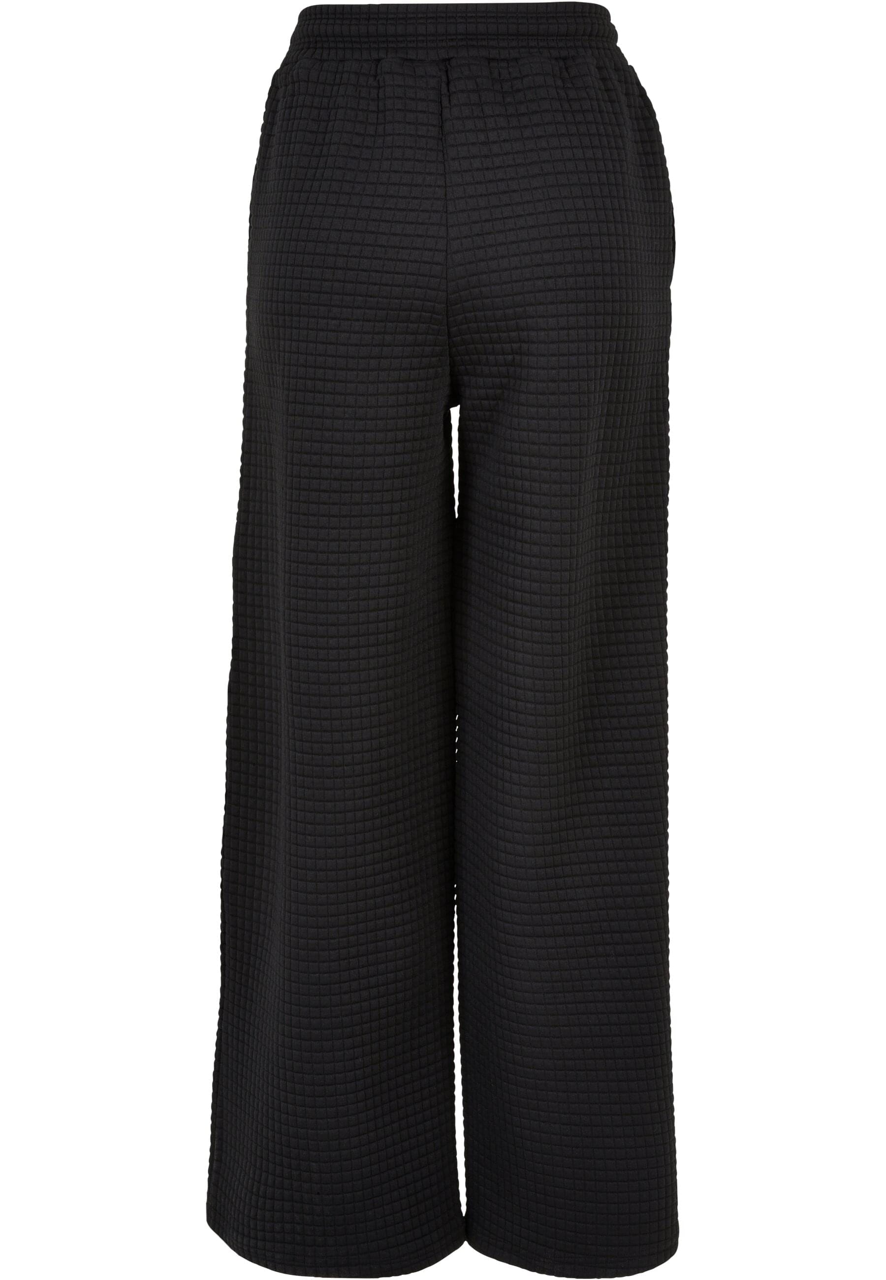 URBAN CLASSICS Stoffhose »Urban Classics Damen Ladies Quilte Wide Leg Sweat Pants«, (1 tlg.)