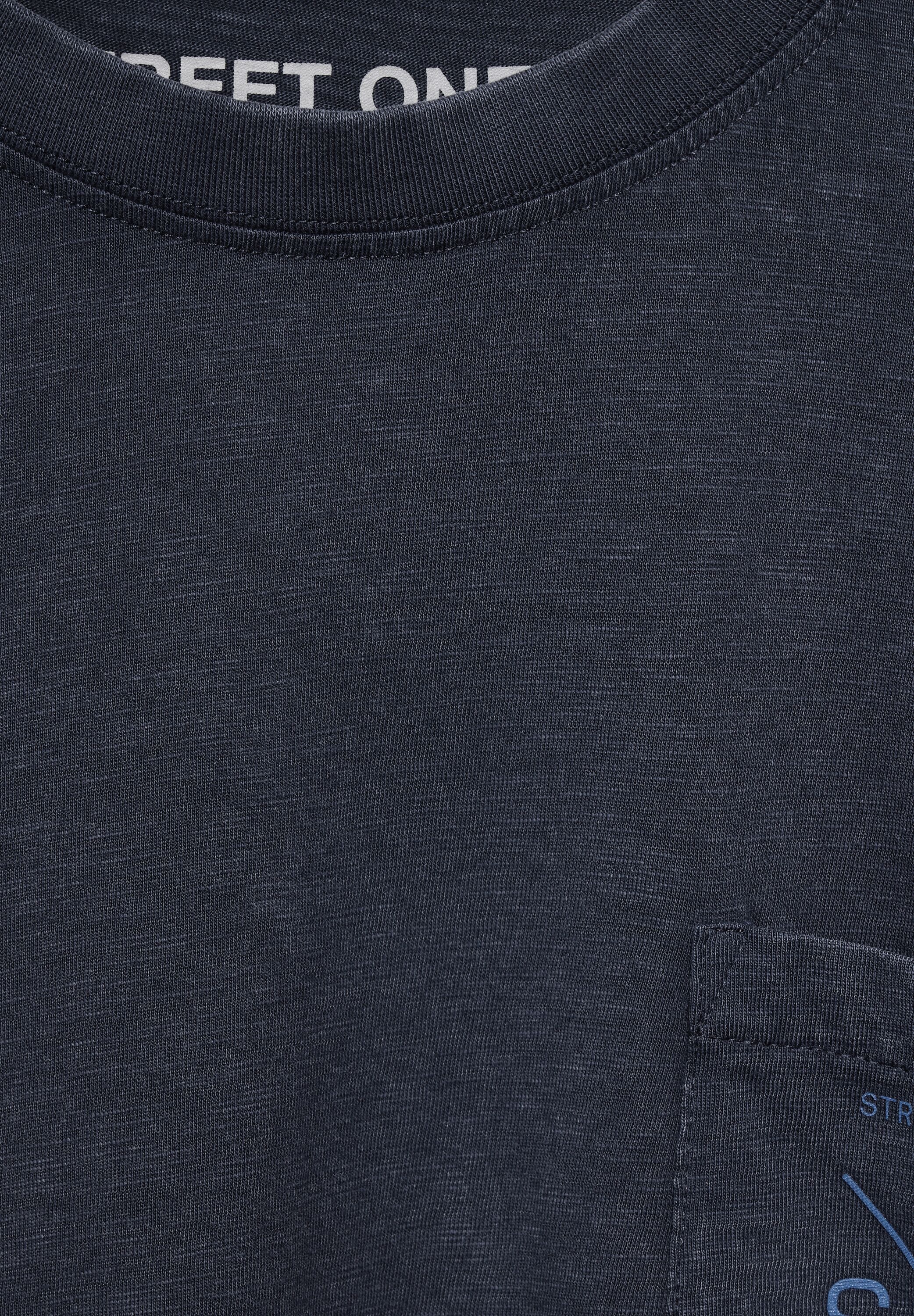 STREET ONE MEN T-Shirt, mit Brusttasche