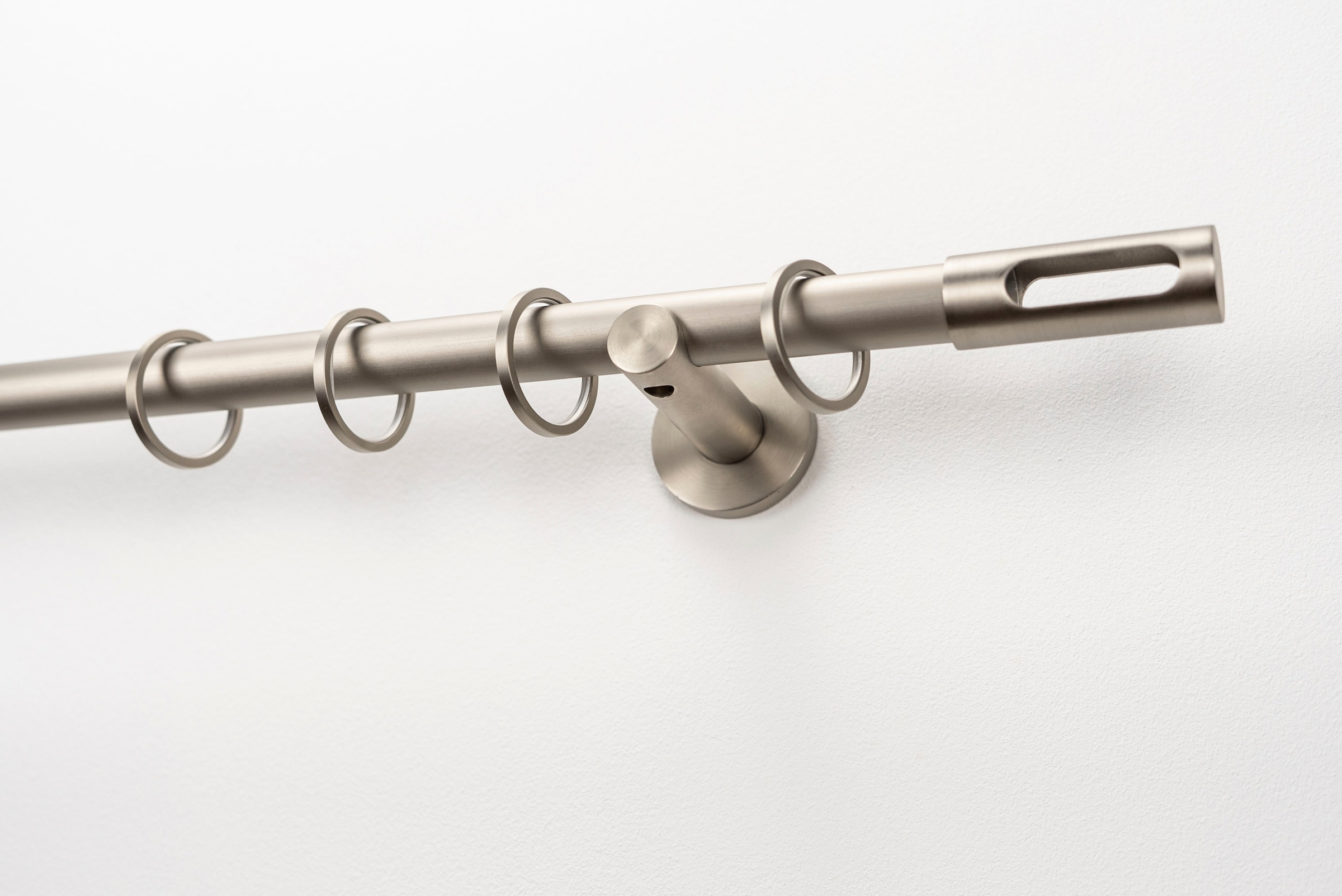 GARESA Gardinenstange "EASY" Ø 20 mm 1 läufig-läufig Wunschmaßlänge Vorhang günstig online kaufen