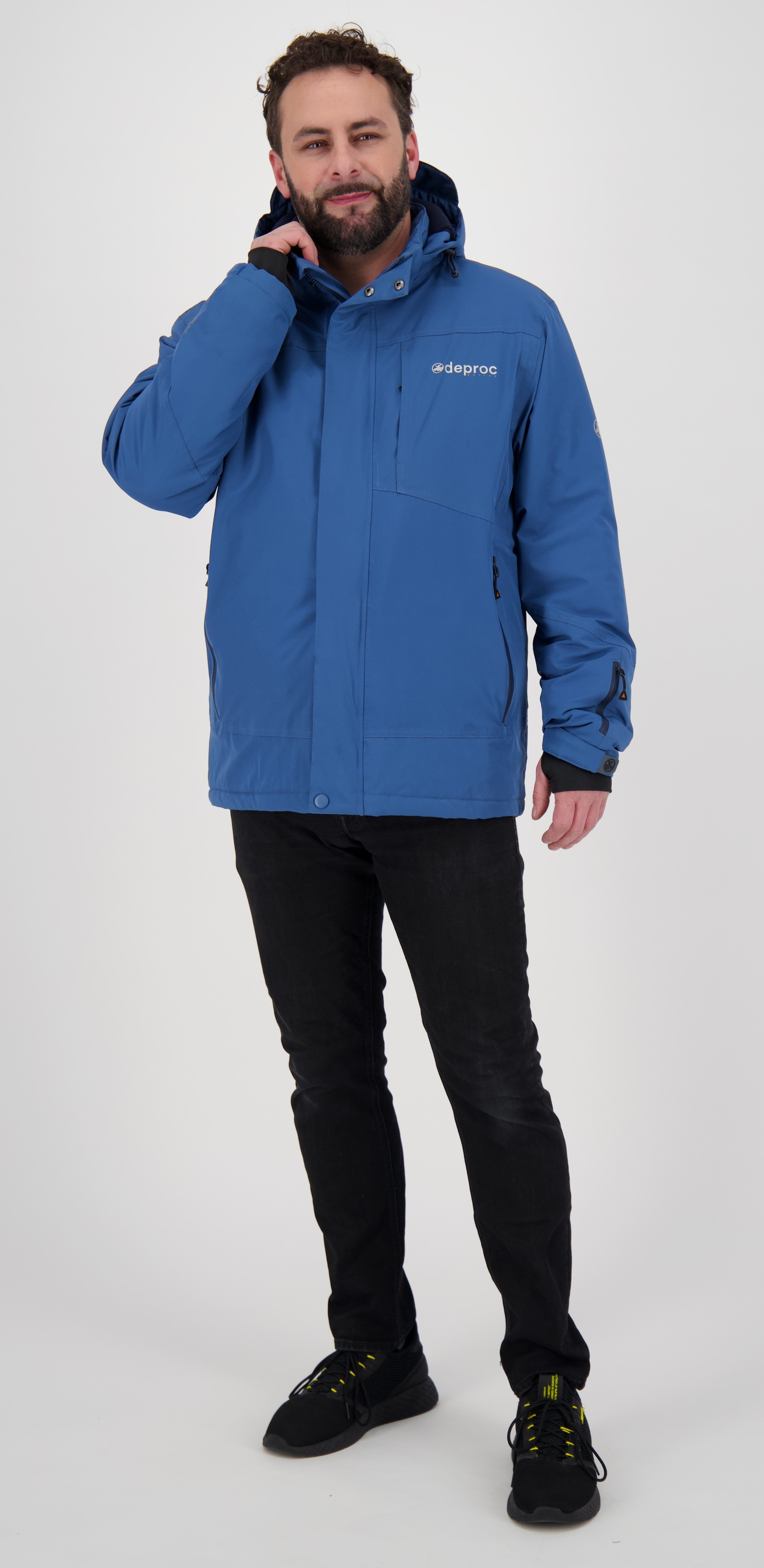 Deproc Active Montreal Men Winter Jacket Navy Size S 3