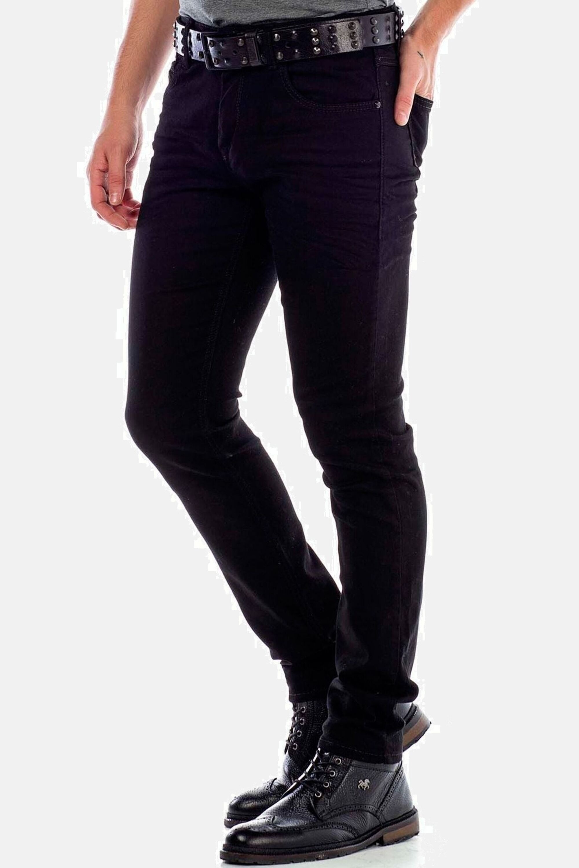 Cipo & Baxx 5-Pocket-Jeans »Jeans«, im Straight Fit