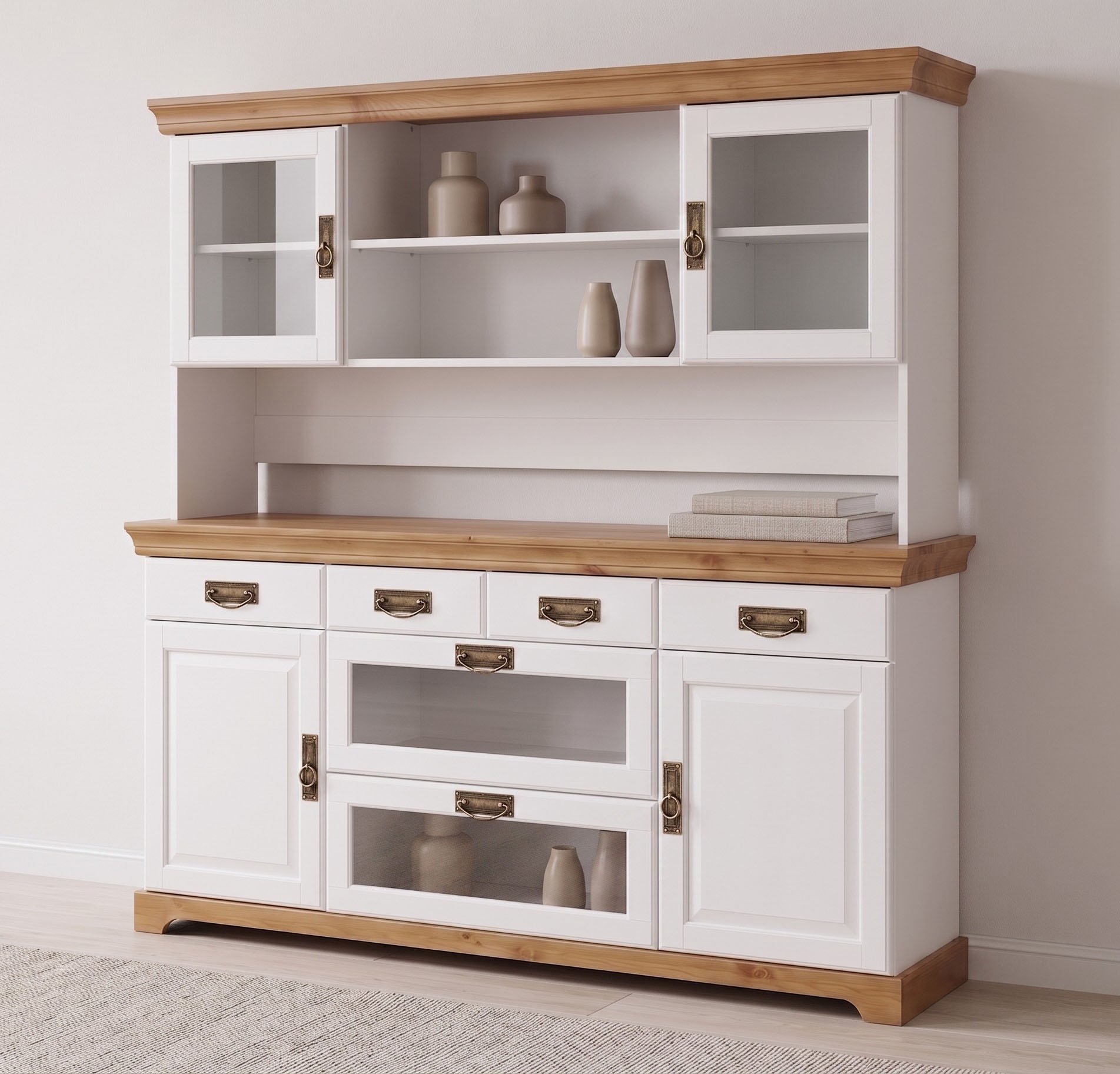 OTTO home Buffet "Rügen" FSC zertifiziertes Massivholz, im Landhausstil
