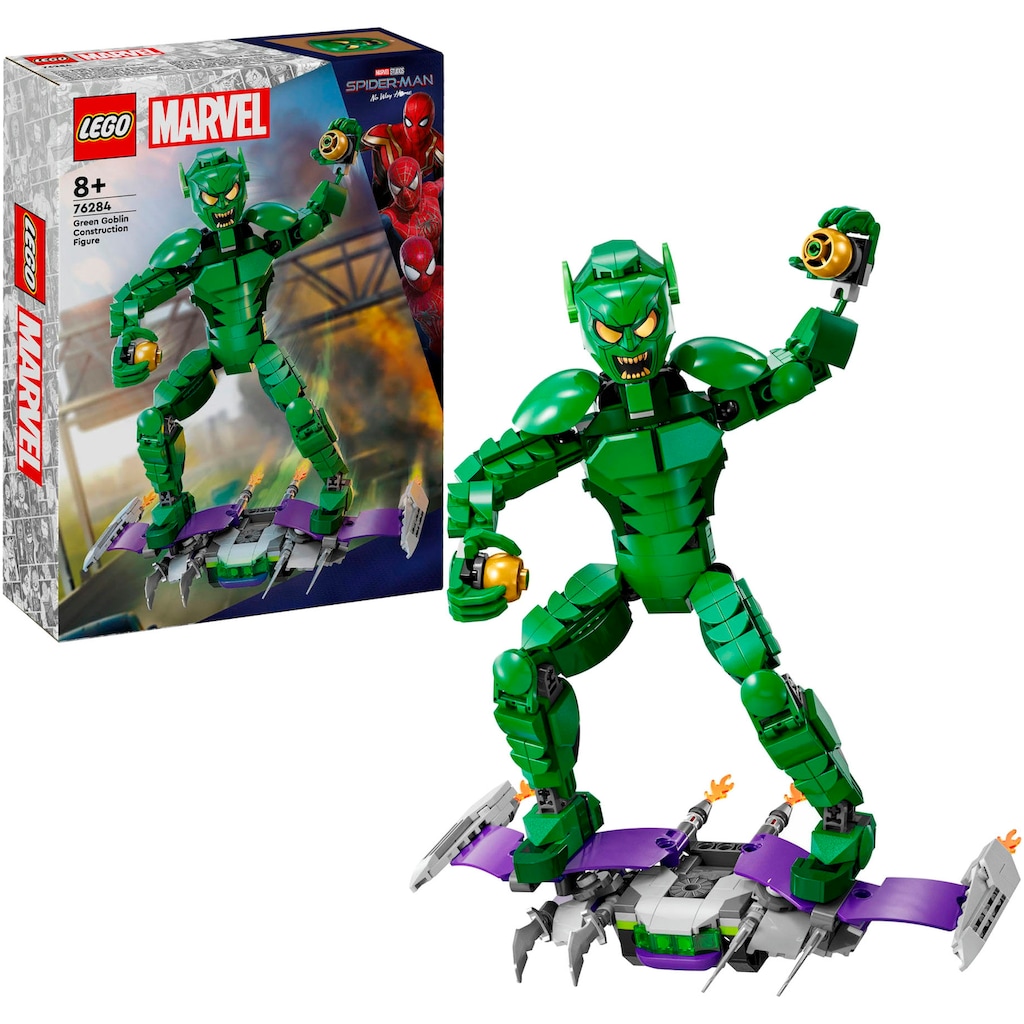 LEGO® Konstruktionsspielsteine »Green Goblin Baufigur (76284), LEGO Super Heroes«, (471 St.), Made in Europe