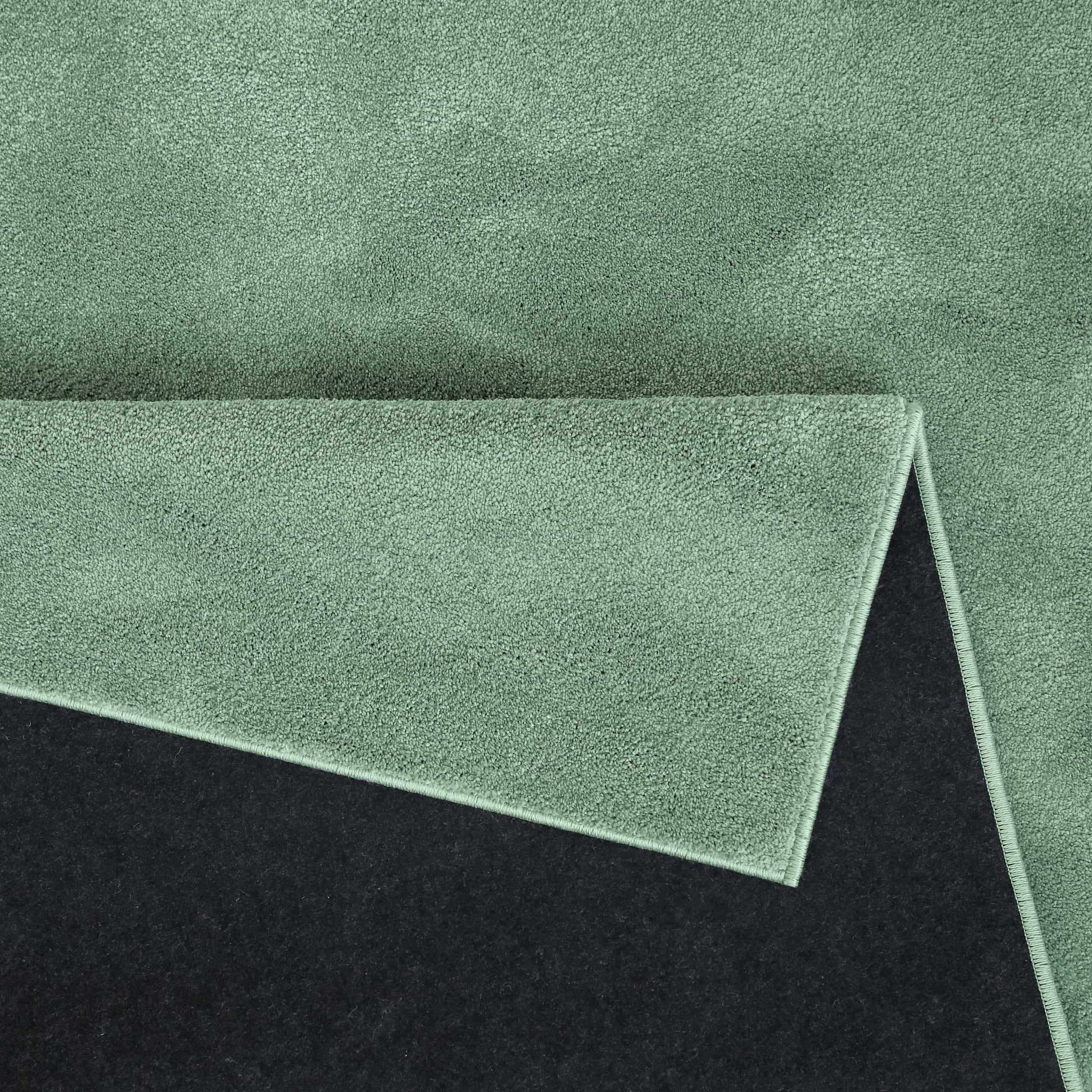 OTTO home Teppich »Lisbea« rechteckig 17 mm Höhe moderner dichter weicher Kurzflorteppich, Wohnzimmer, Schlafzimmer