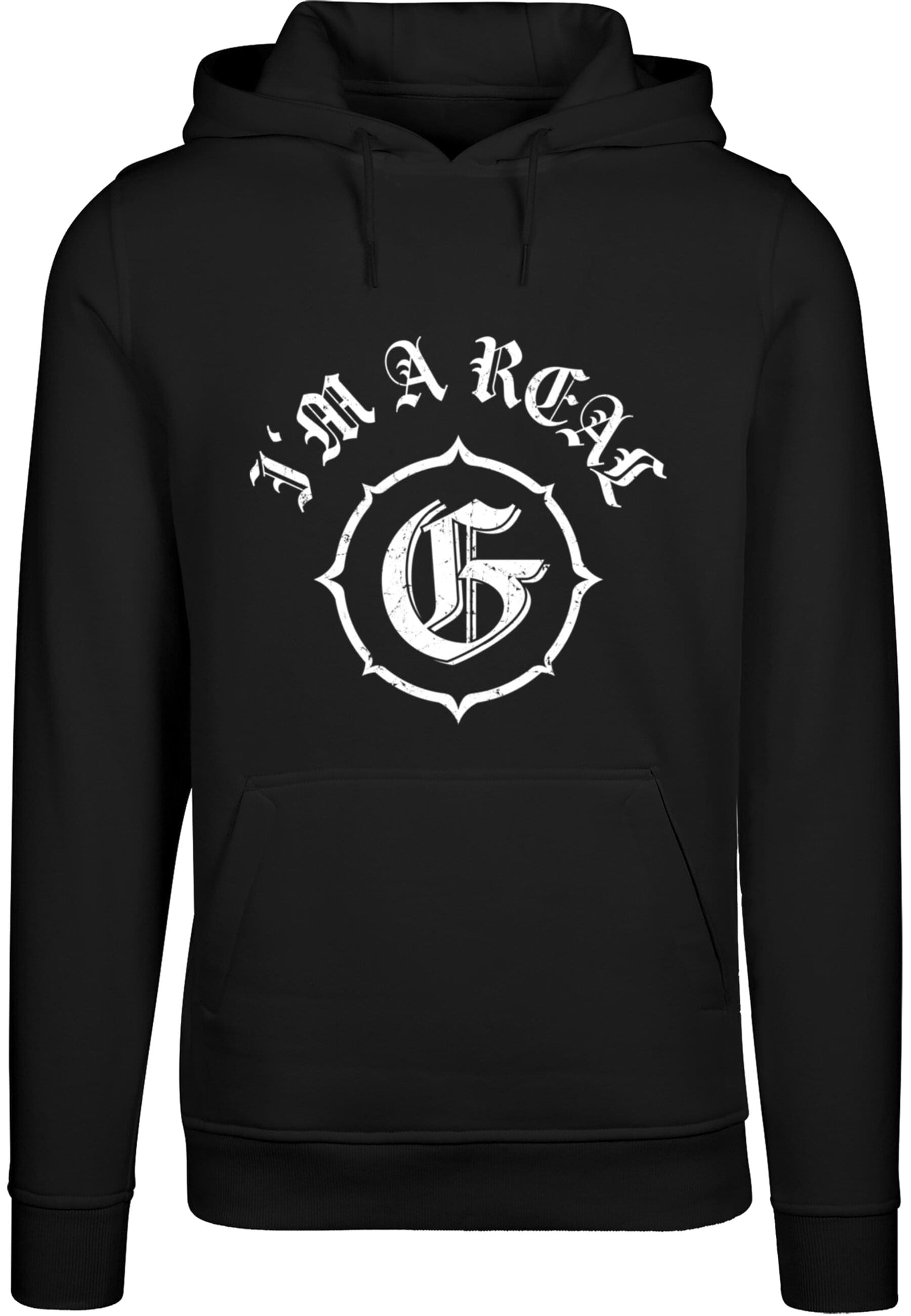 MisterTee Kapuzensweatshirt "MisterTee Real G Hoody" 1 Stk. tlg. günstig online kaufen