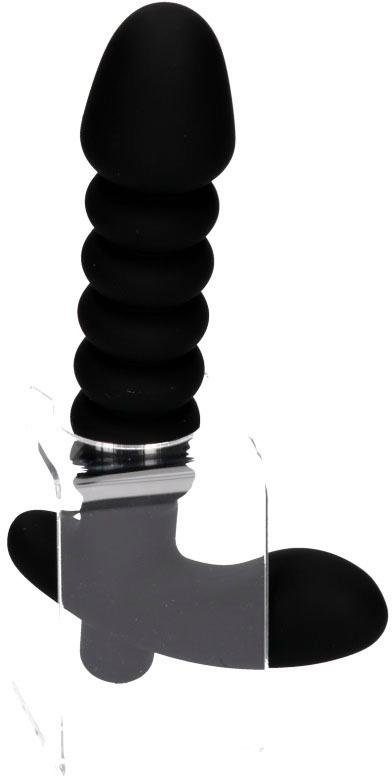 BLACK VELVETS Analdildo »BV Vibr. Plug Medium«, mit Vibro-Ei