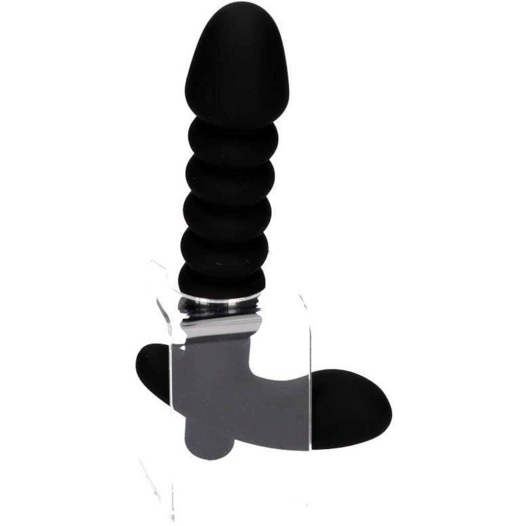 BLACK VELVETS Analdildo »BV Vibr. Plug Medium«, mit Vibro-Ei