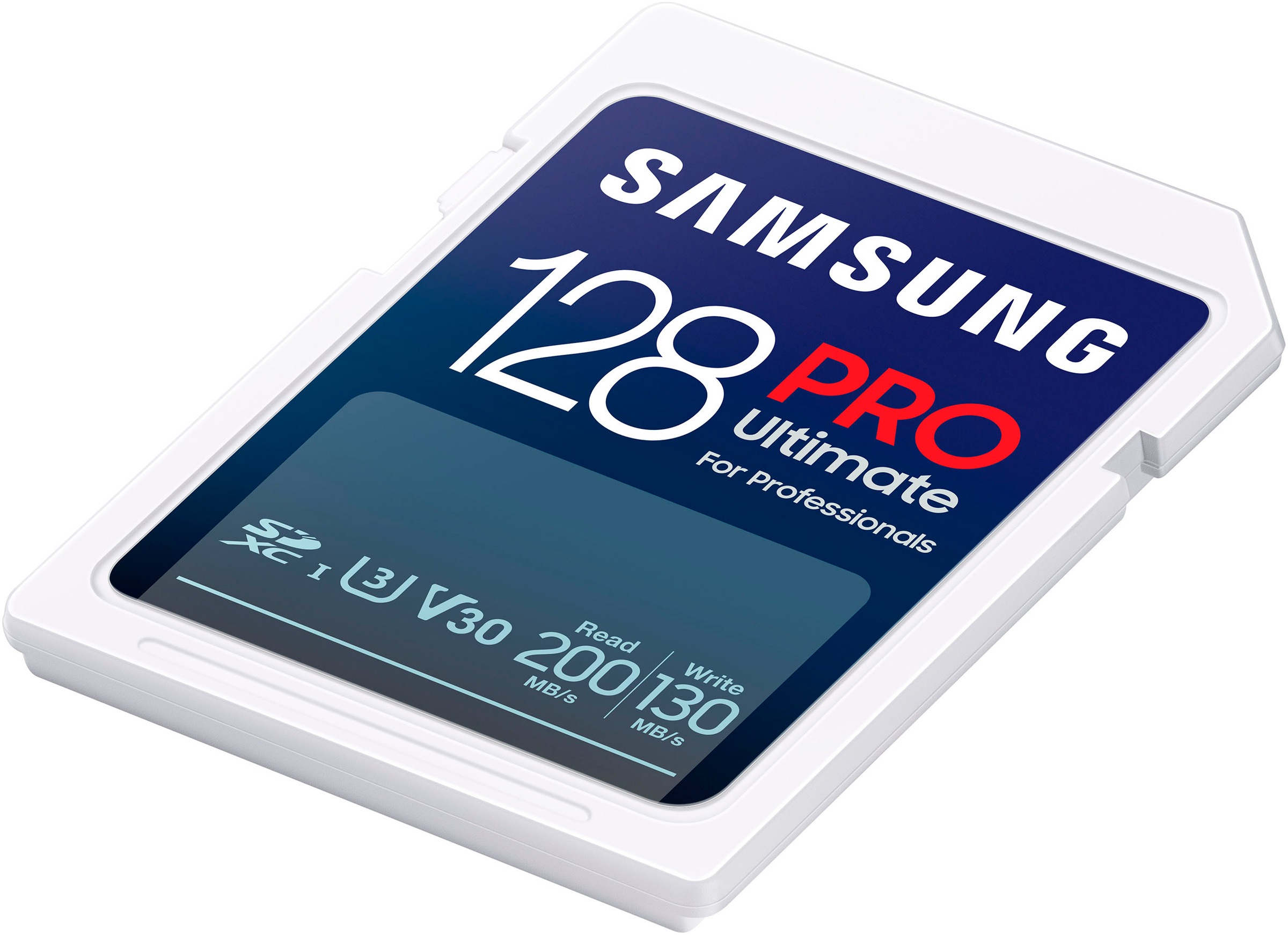 Samsung Speicherkarte »PRO Ultimate UHS-I SD«, (Video Speed Class 30 (V30)/UHS Speed Class 3 (U3) 200 MB/s Lesegeschwindigkeit)