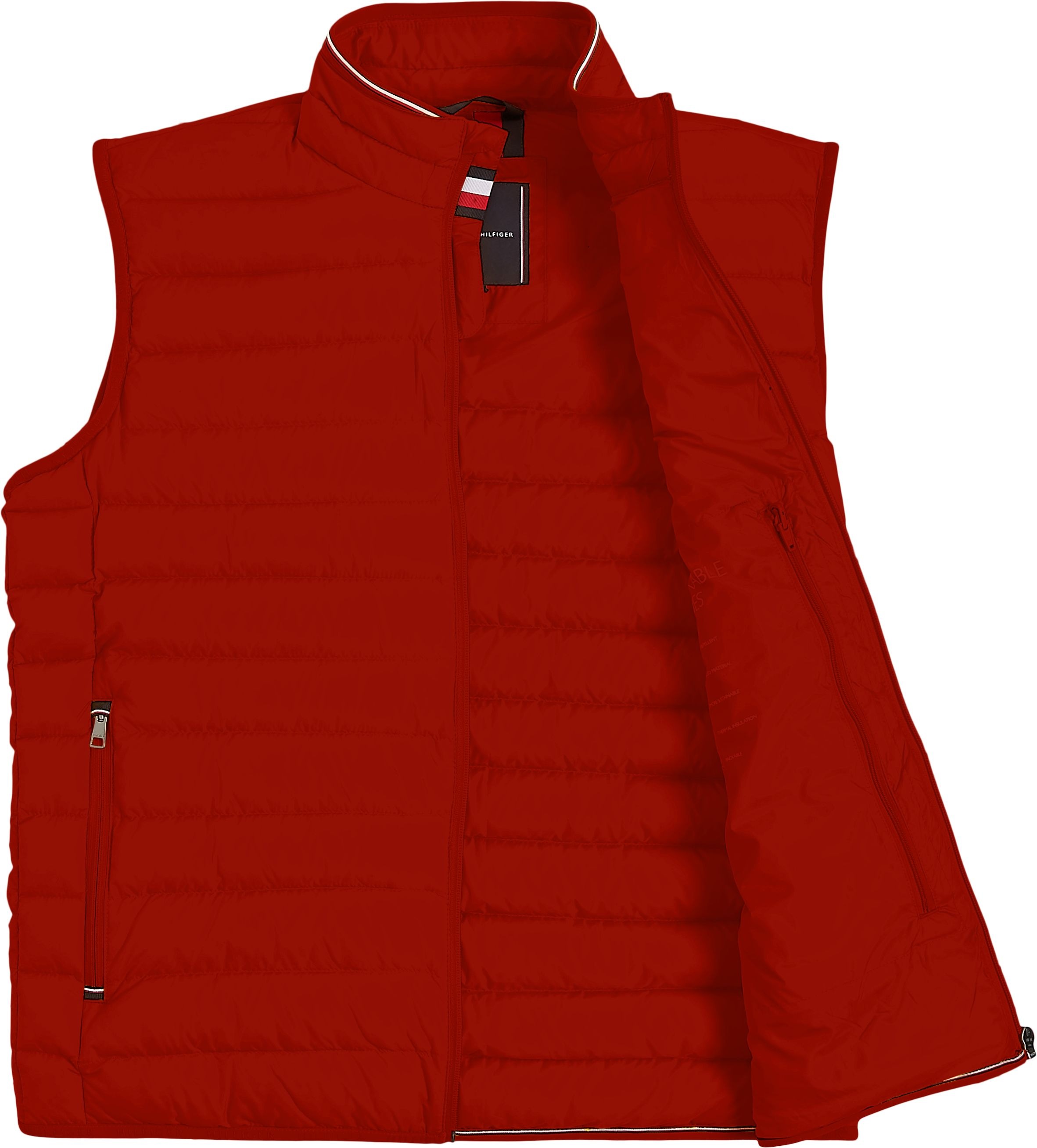 Tommy Hilfiger Steppweste »PACKABLE RECYCLED VEST«, mit Tommy Hilfiger Logostickerei