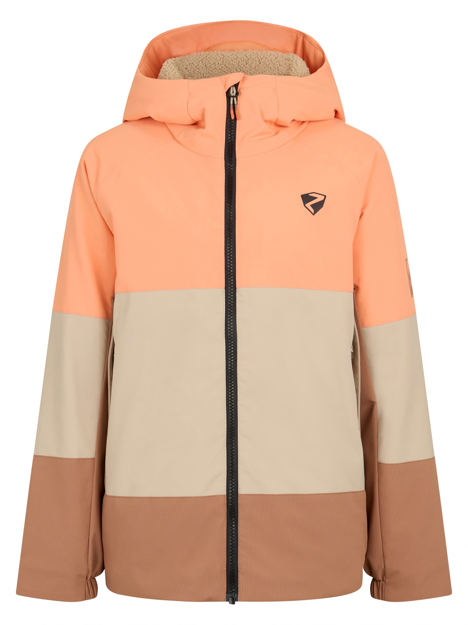 Ziener Skijacke "ARTIKO-Z AQUASHIELD JUNIOR" wasser- u. winddicht, atmungsaktiv, warm, reflektierende Elemente