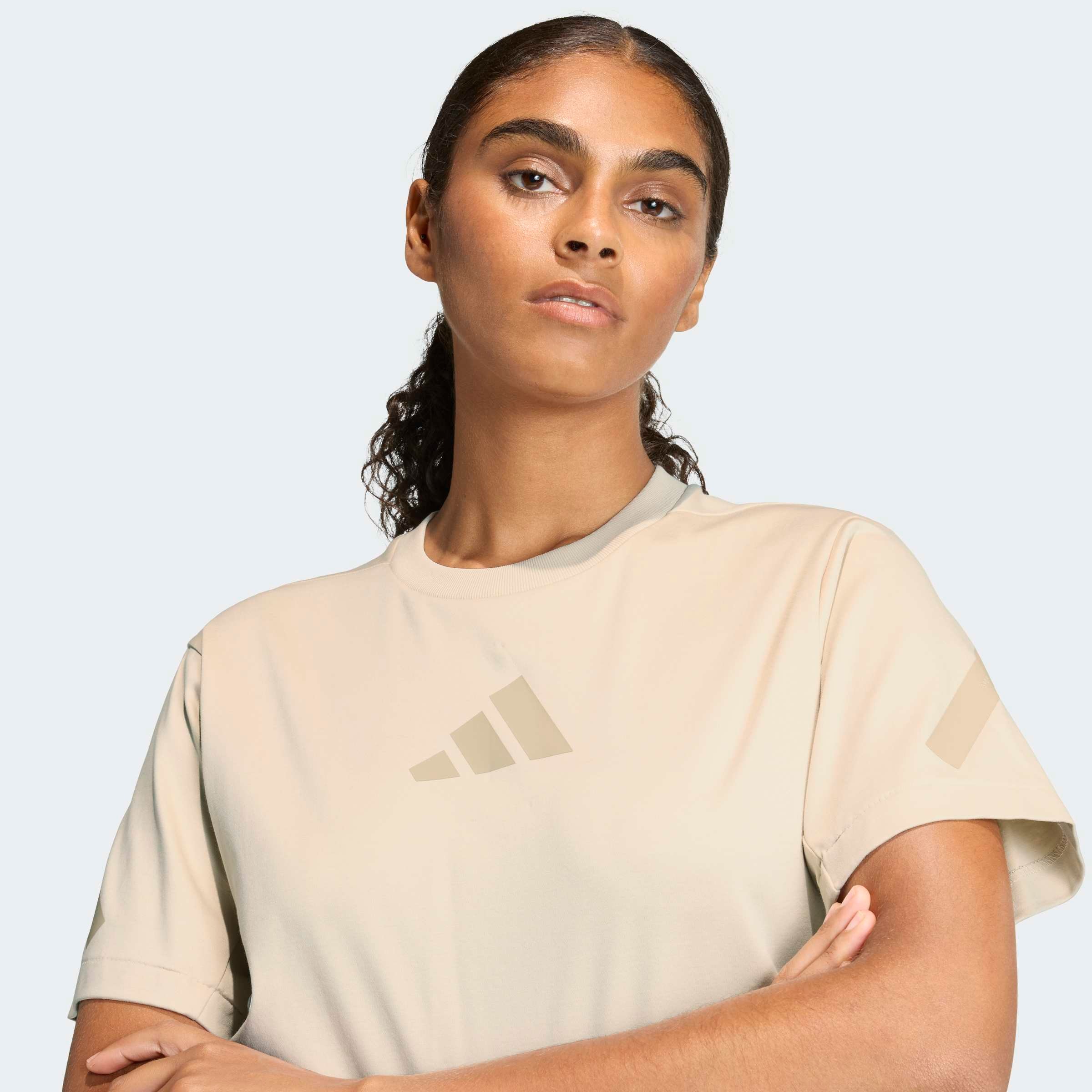 adidas Sportswear T-Shirt »W Z.N.E. TEE« für Erwachsene, mit Rundhalsausschnitt, ohne Verschluss, aus Baumwolle