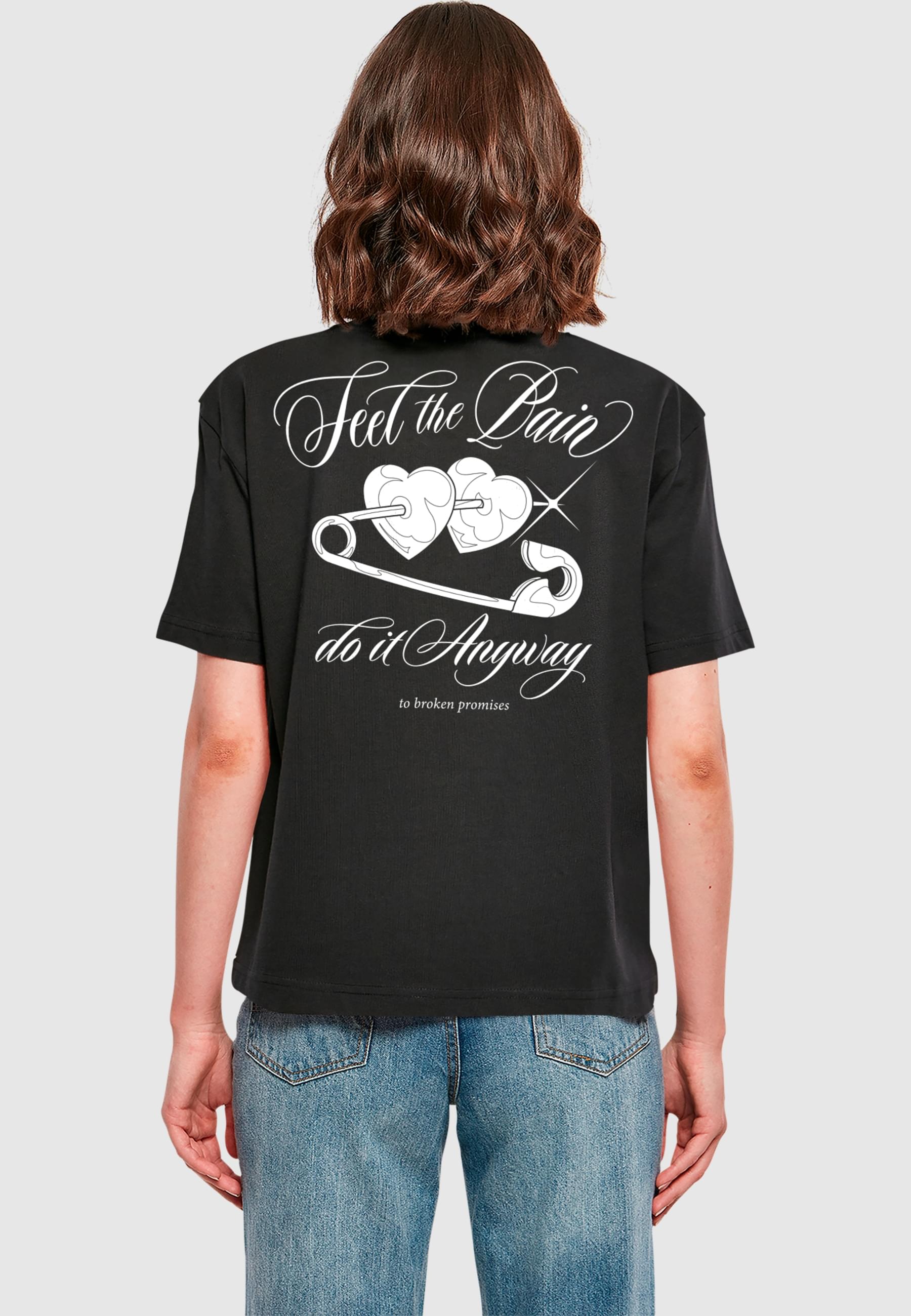 Miss Tee T-Shirt »Miss Tee Feel The Pain Tee«, (1 tlg.)
