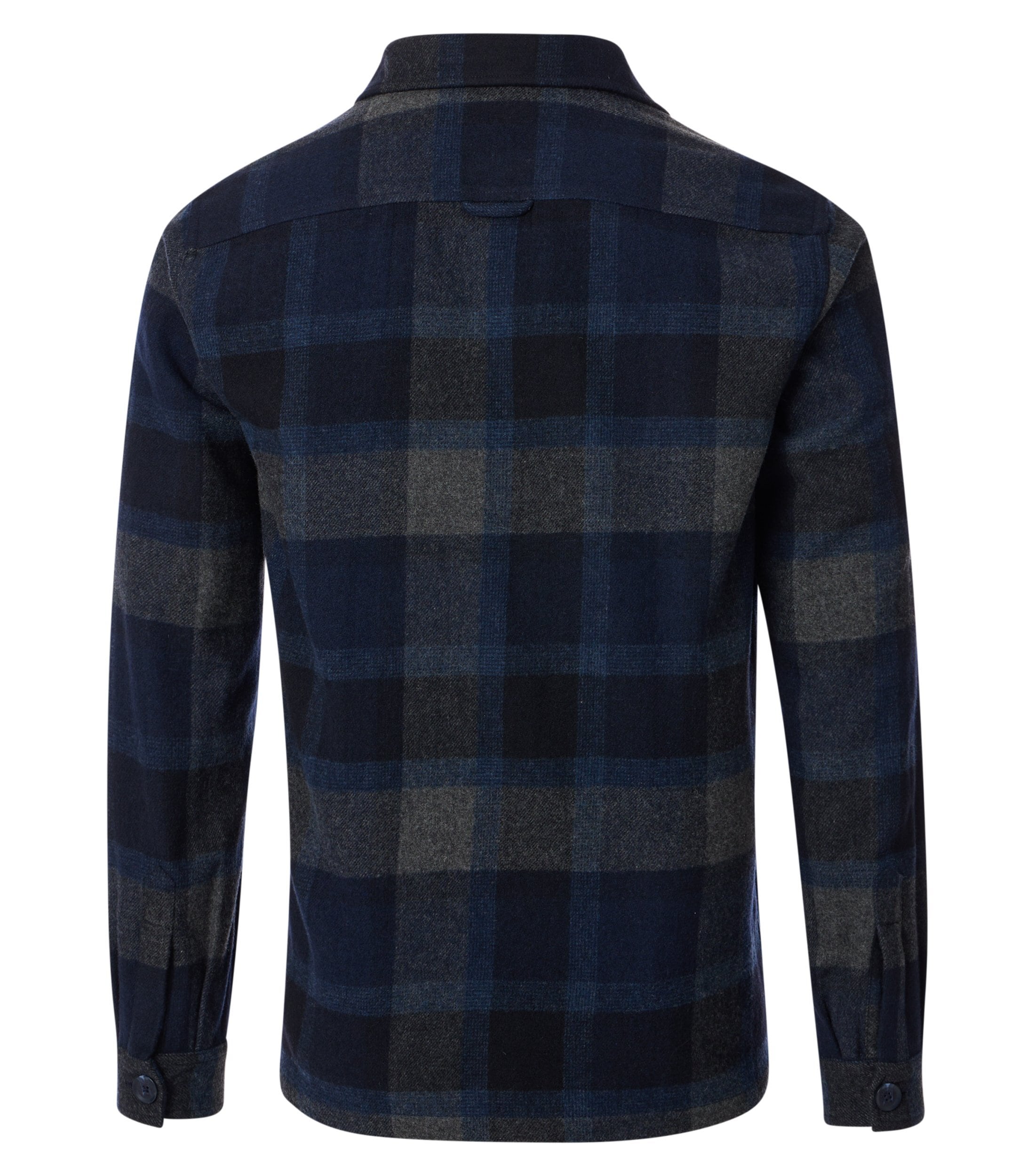 CASAMODA Langarmhemd "CASAMODA Hemdjacke kariert" günstig online kaufen