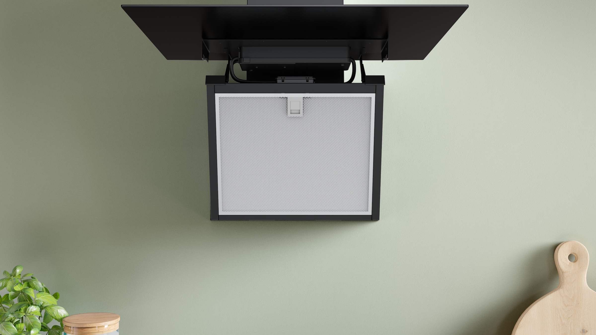 BOSCH Kopffreihaube »DWK67PN61« Serie Serie 6 Mit LED-Beleuchtung und leicht zu reinigendem Filter