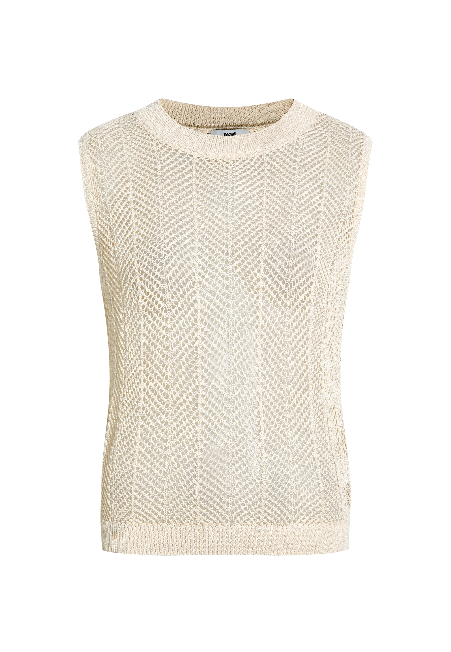 Mavi Pullunder »NONSLEEVE SWEATER«, Top ärmellos