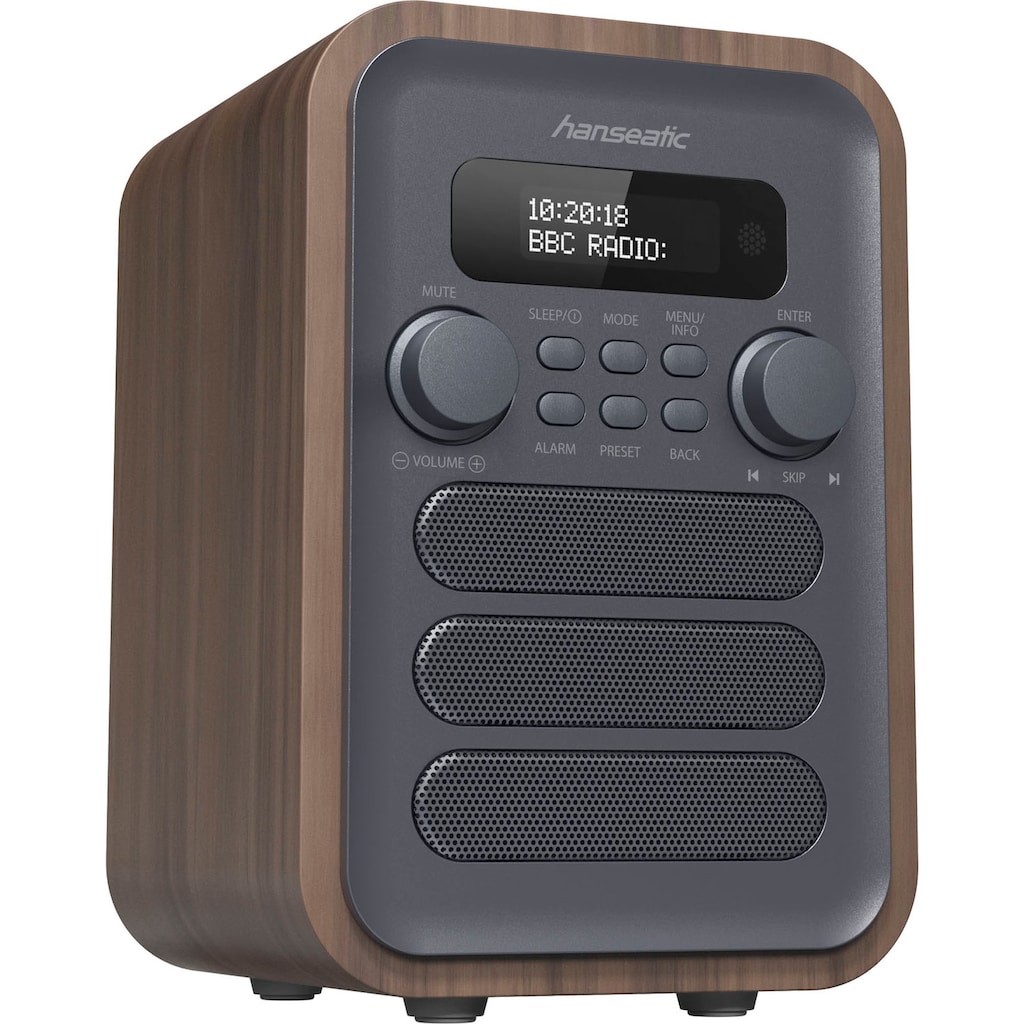 Hanseatic Digitalradio (DAB+) »HRA-23«, (Bluetooth 3,5 W)