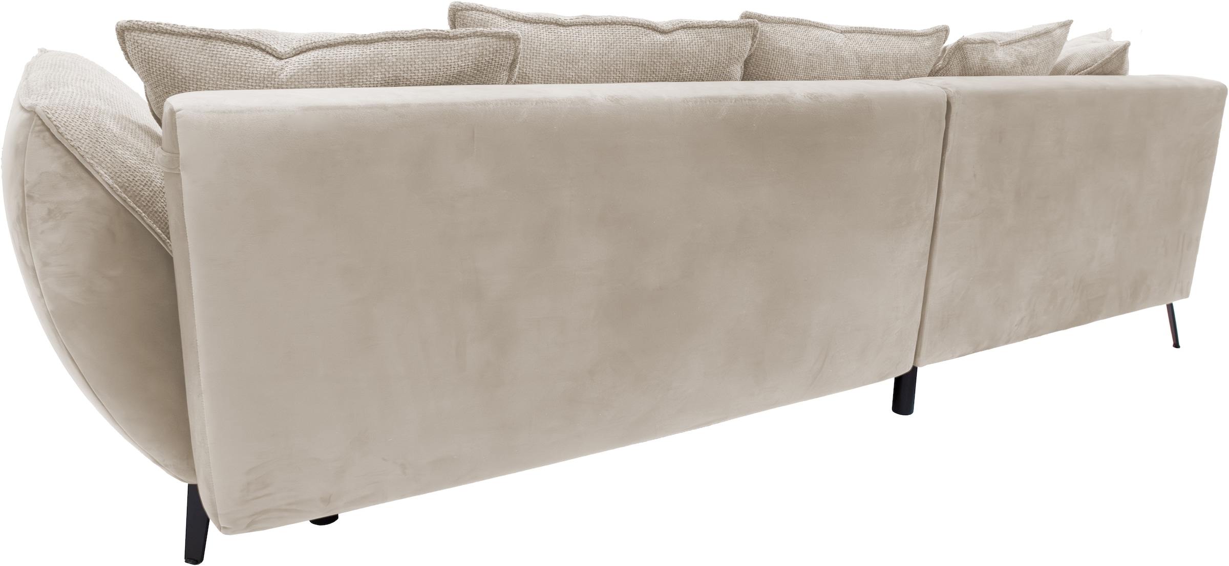 exxpo - sofa fashion Ecksofa »Midway mit einfacher Easy-Lift-Bettfunktion, bequem und modern«, inkl. Bettfunktion und praktischem Bettkasten, L-Form