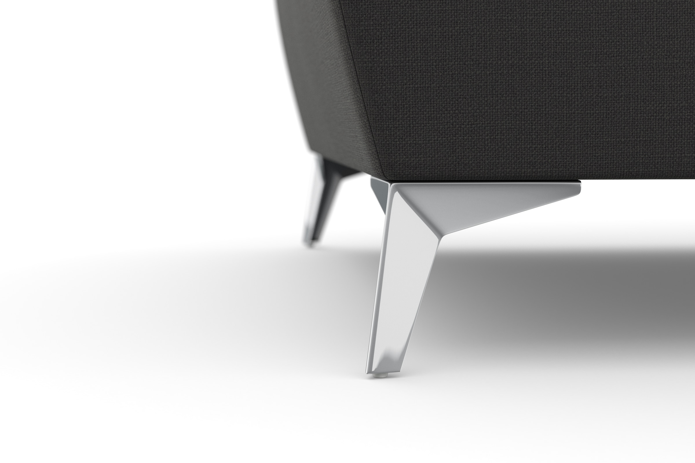 sit&more 2,5-Sitzer »Latigo«, mit hochwertigen Metallfüßen