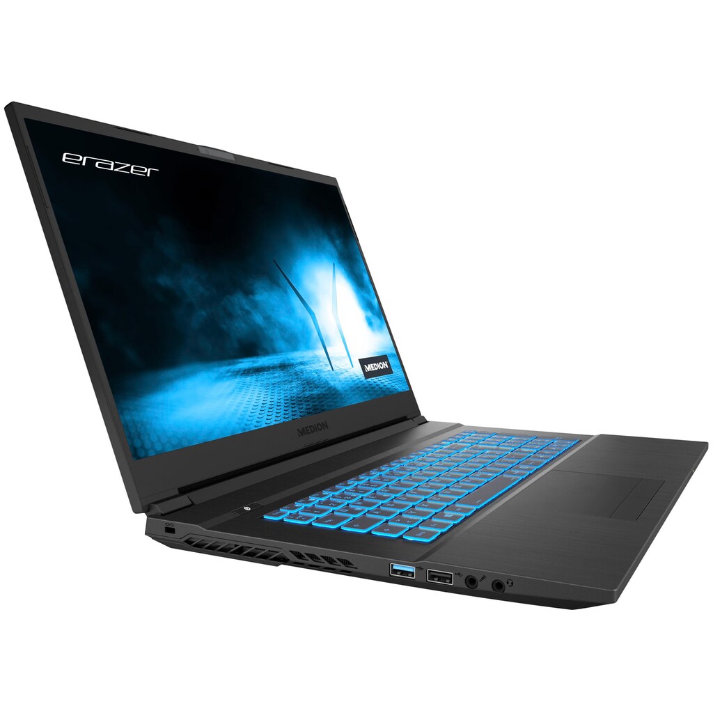 Medion® Gaming-Notebook »Defender P15 R5-5600H 43,94cm (P)«, 43,9 cm, / 17,3 Zoll, AMD, Ryzen 5, GeForce RTX 3050 Ti, 1000 GB SSD