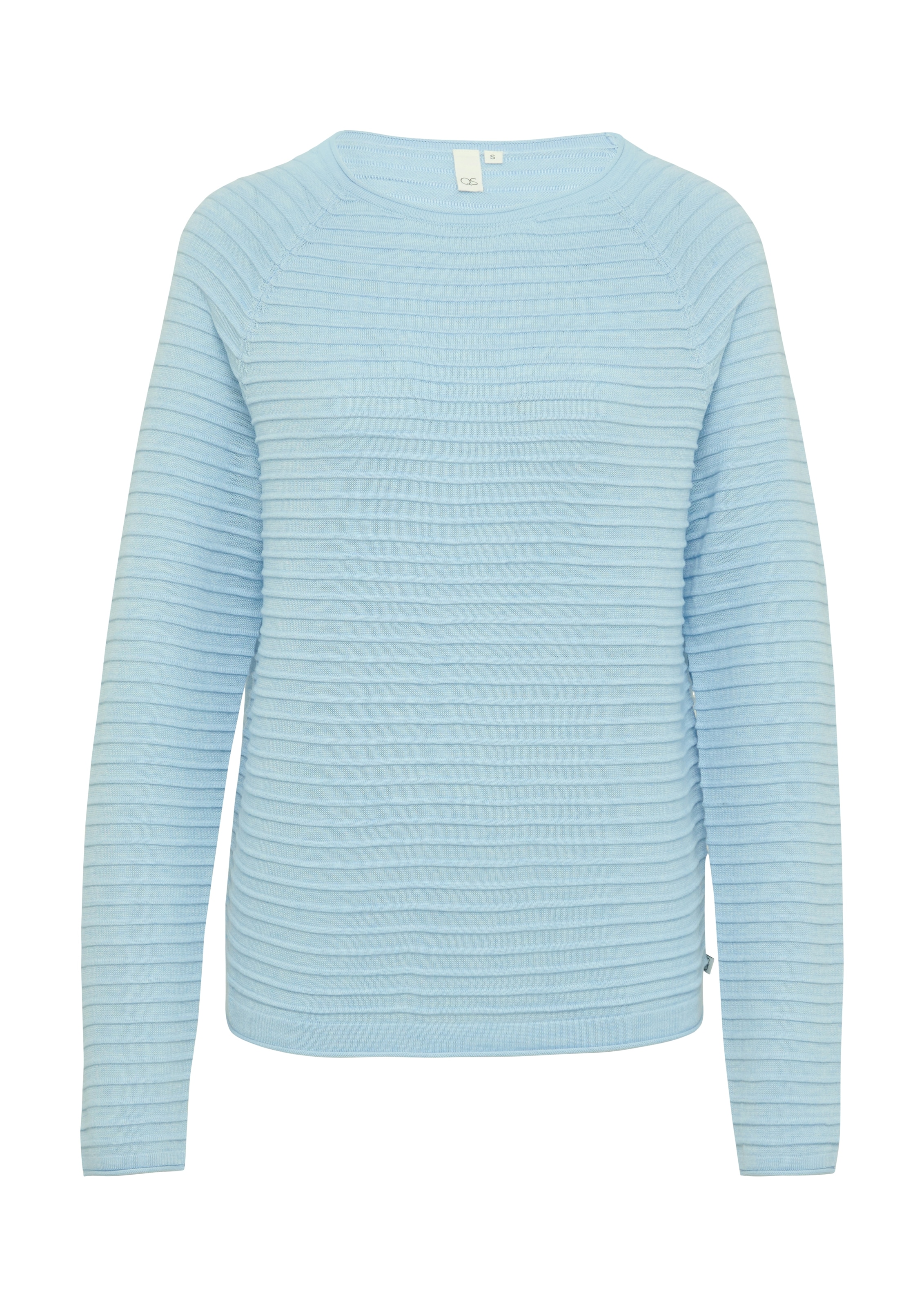 QS Strickpullover, mit Strukturmuster