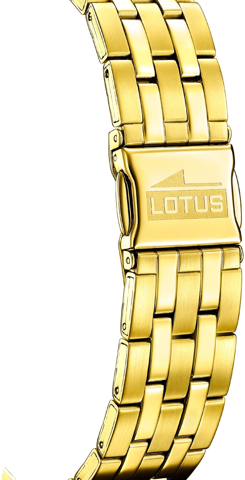Lotus Quarzuhr »Square«, Armbanduhr, Herrenuhr, Edelstahlarmband, analog