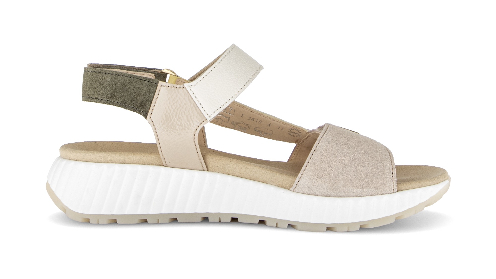 Thumbnail - Gabor Keilsandalette Riemchensandale, Sommerschuh mit edlem Schmuckelement