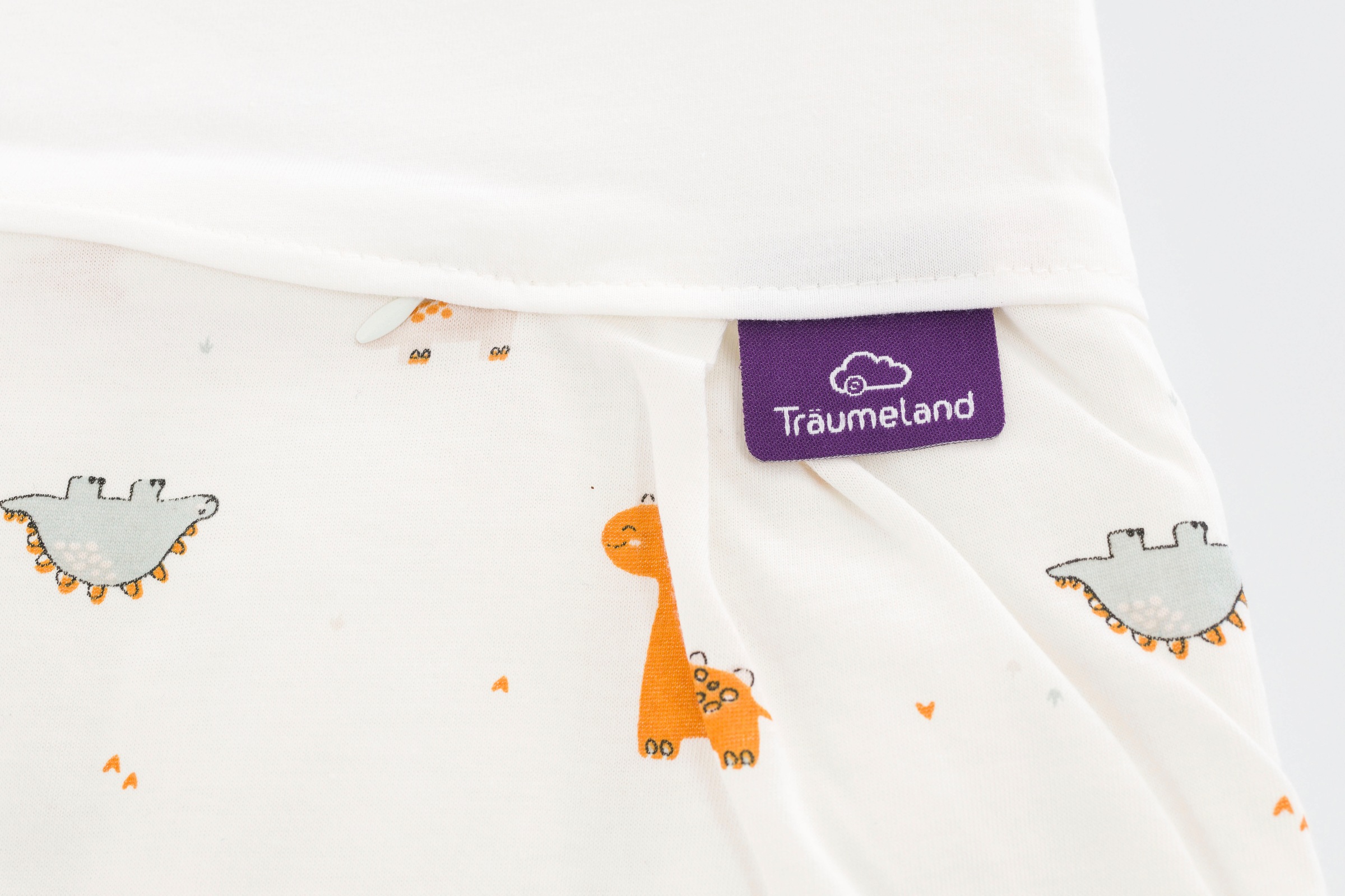 Träumeland Babyschlafsack »Außenschlafsack LIEBMICH, Design Dinolino«, (1 tlg.)