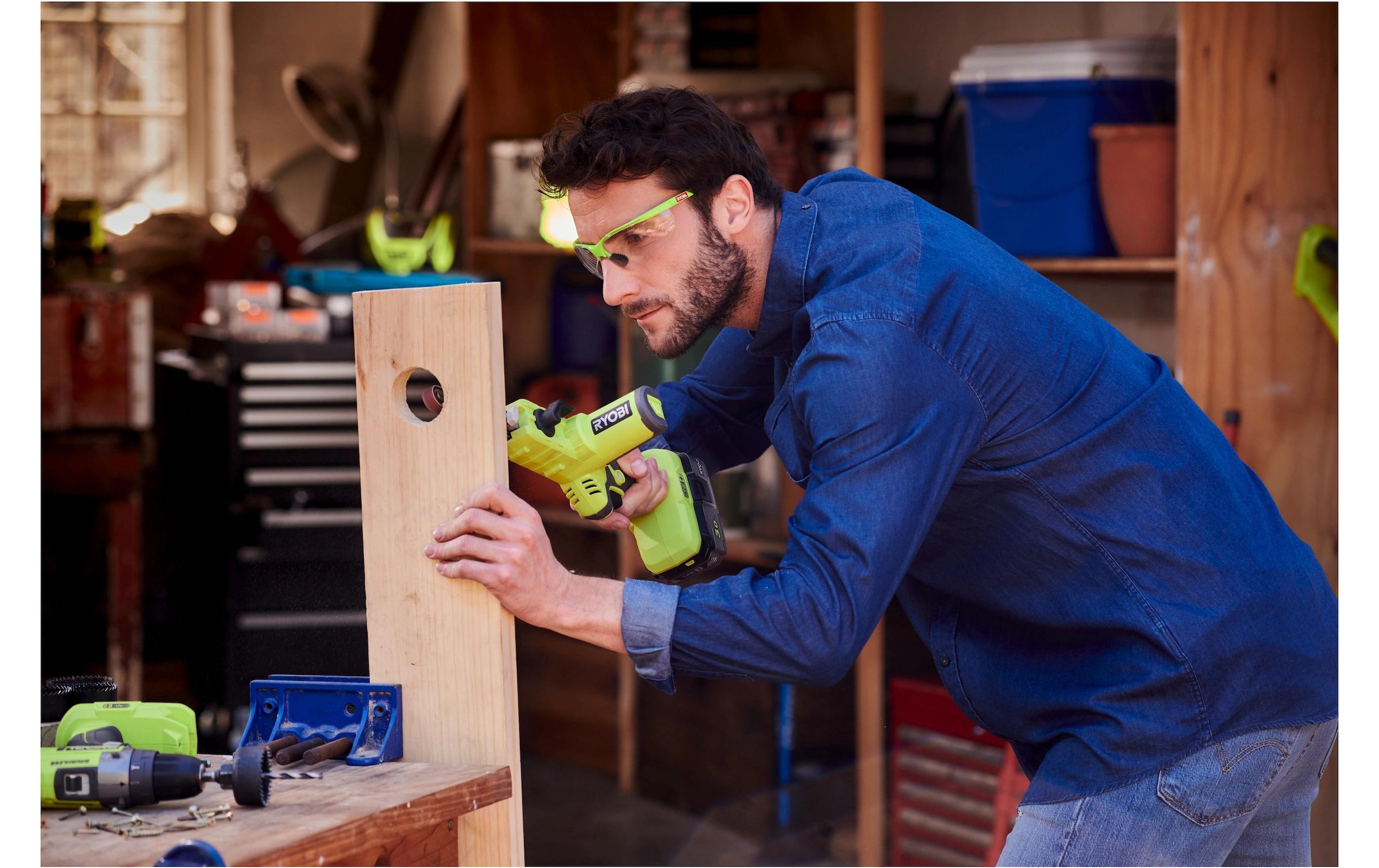 RYOBI Akku-Bandschleifer »R18PF-0«