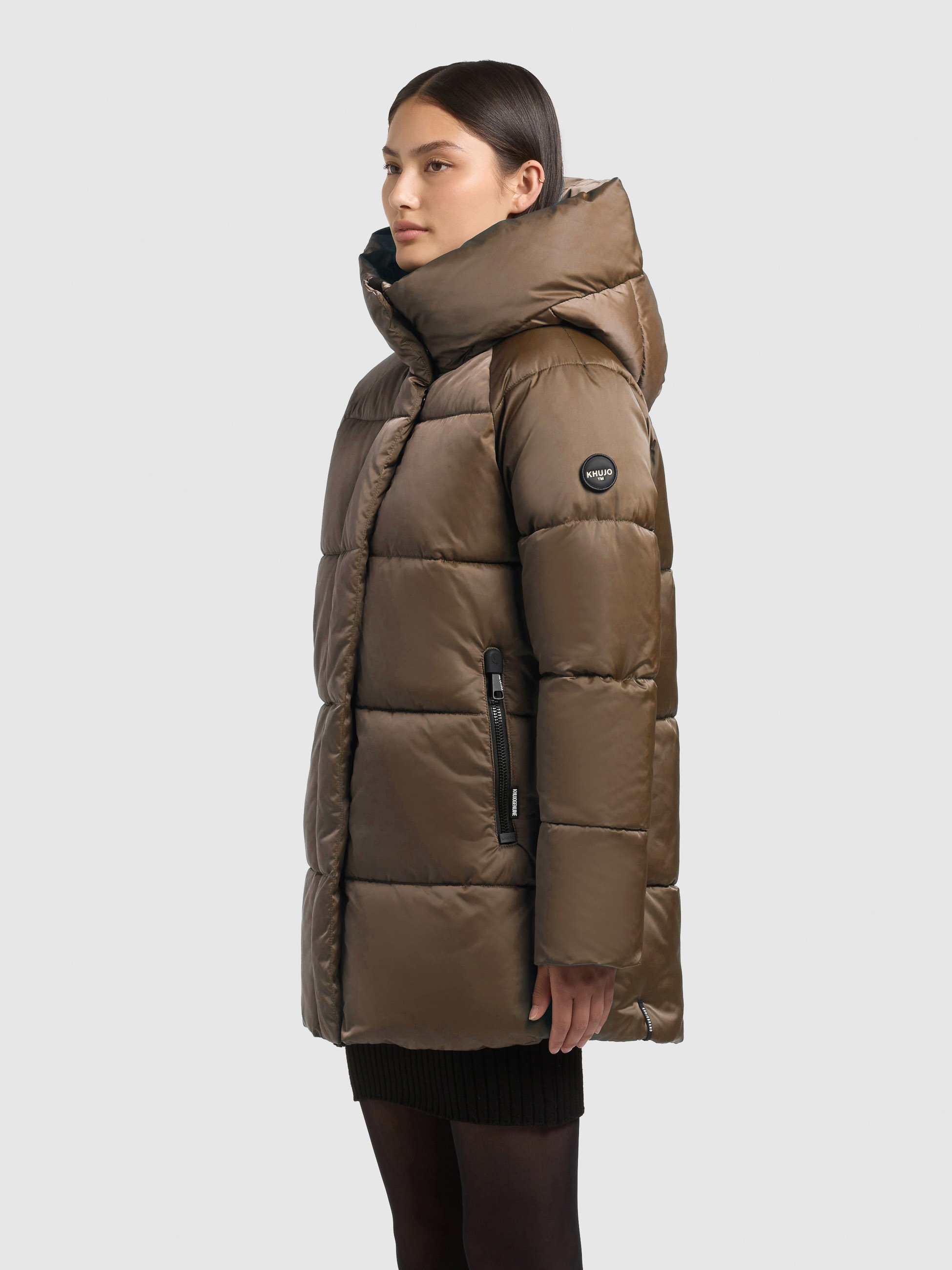 khujo Steppjacke »SUDA« mit Kapuze
