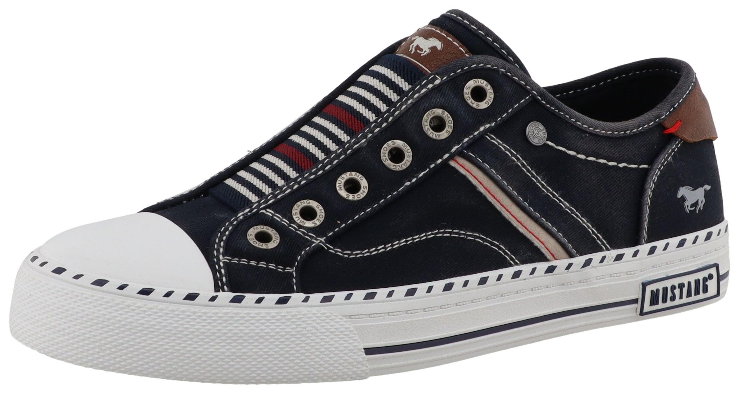 Mustang Shoes Slip-On Sneaker "Magdalena" Freizeitschuh, Slipper, Schlupfsc günstig online kaufen