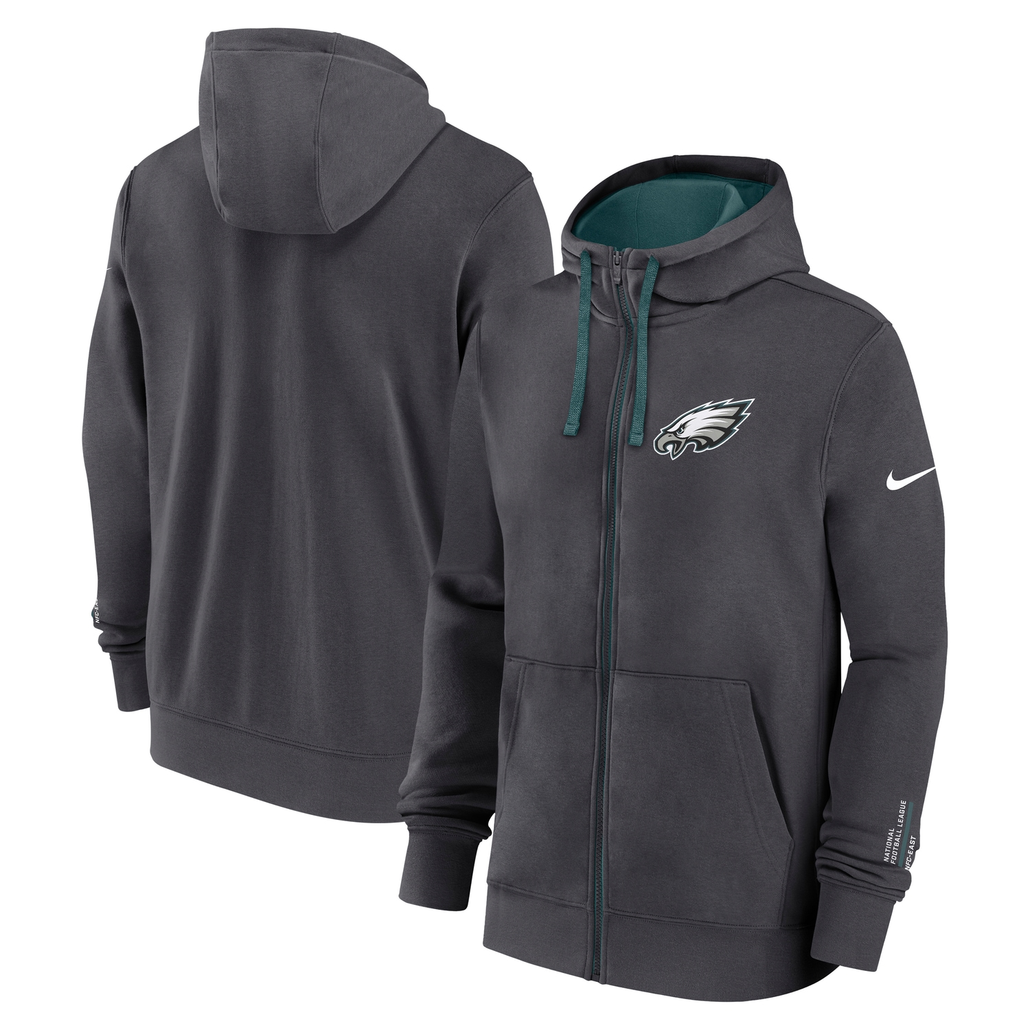 Nike "Nike Hoodie Philadelphia Eagles Nike Club FZ"