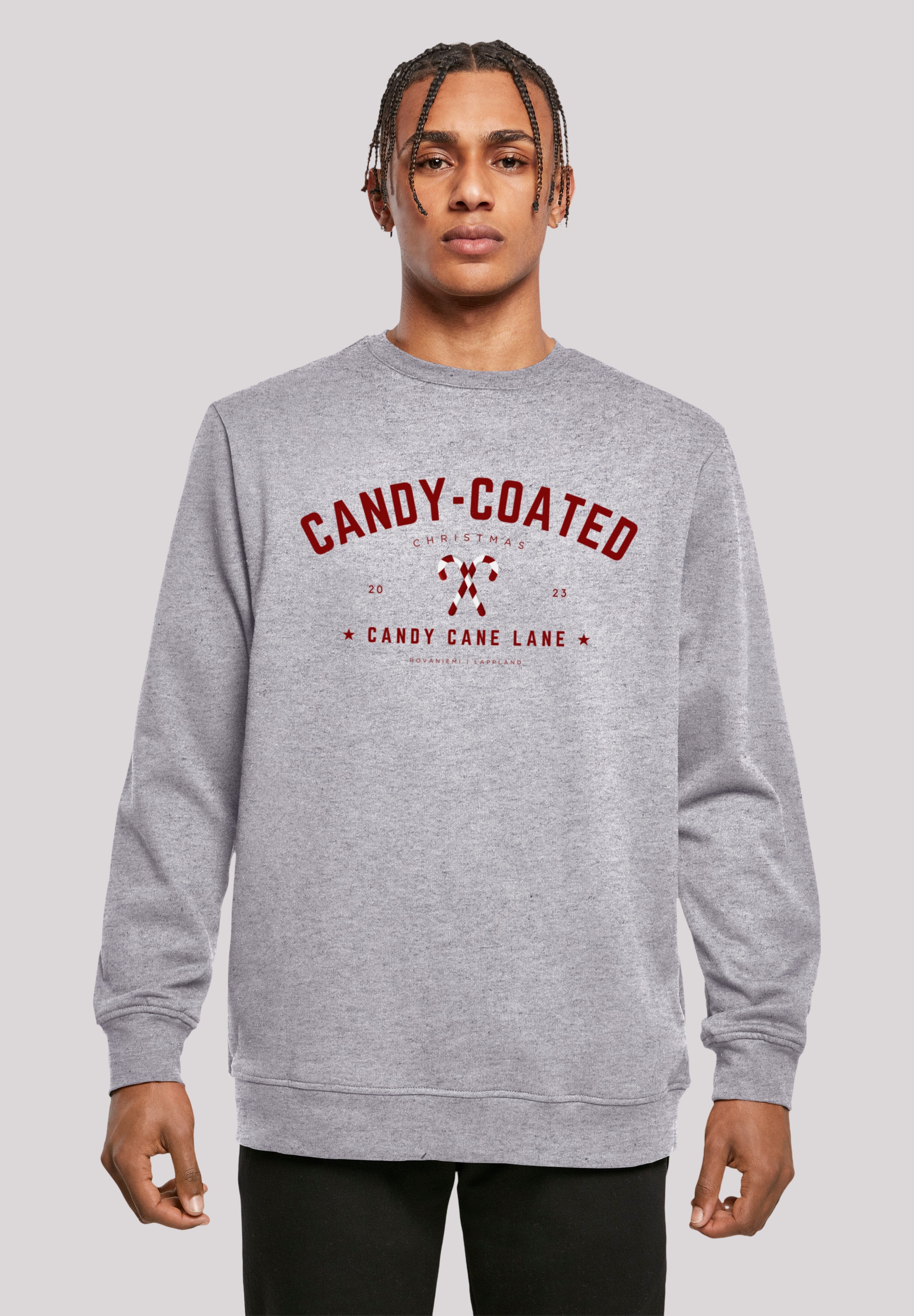 F4NT4STIC Sweatshirt BAUR | Geschenk, Candy ▷ Christmas«, Weihnachten, »Weihnachten für Coated Logo