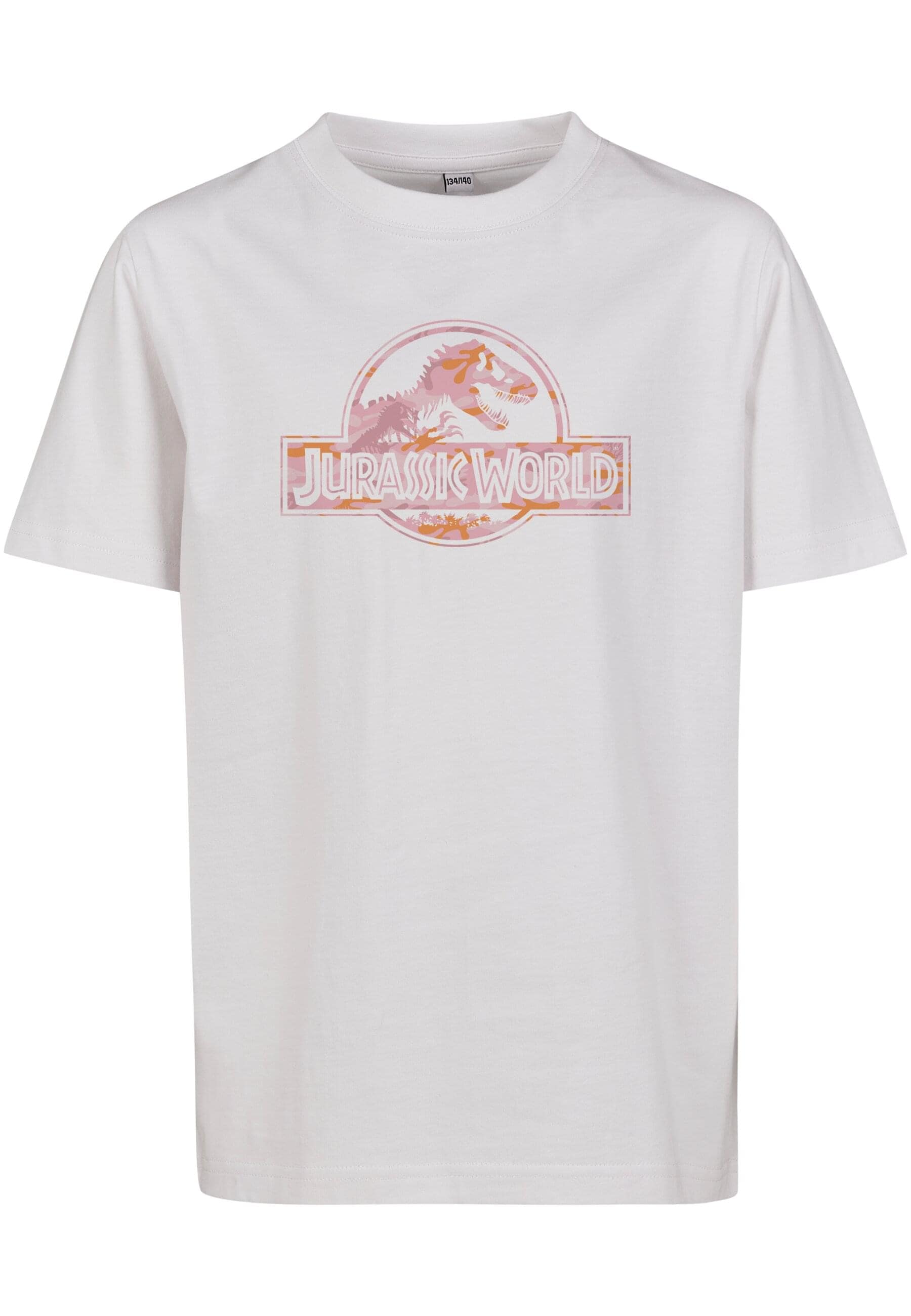 MisterTee T-Shirt »MisterTee Herren Kids Jurassic World Logo Tee«, (1 tlg.)