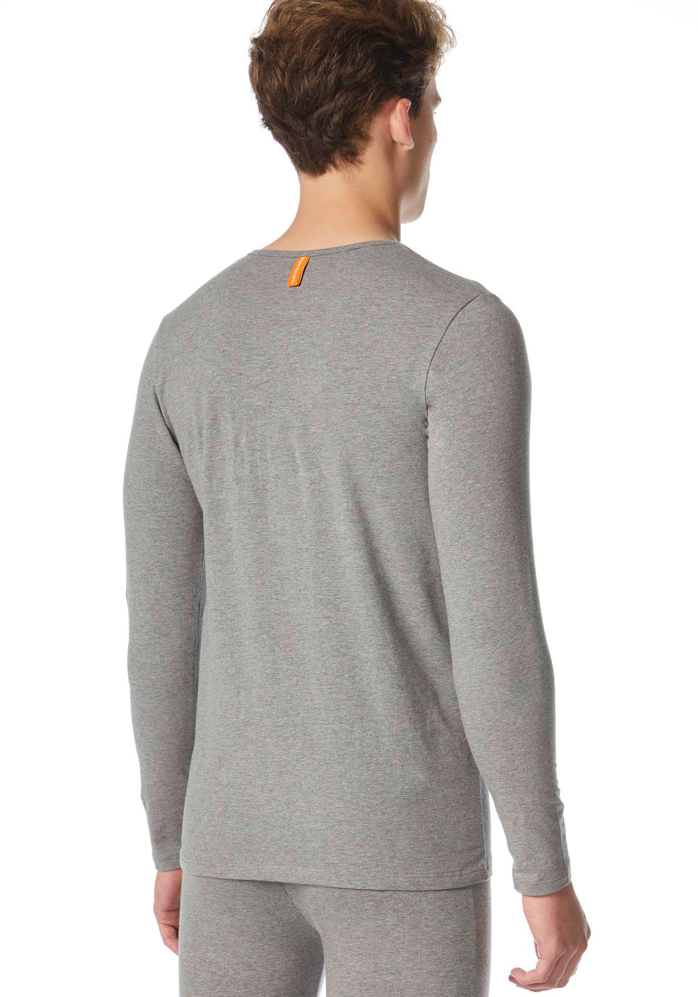 Bruno Banani Unterhemd »Warm Up«, (Packung), mit kontrastfarbenen Markenlabel