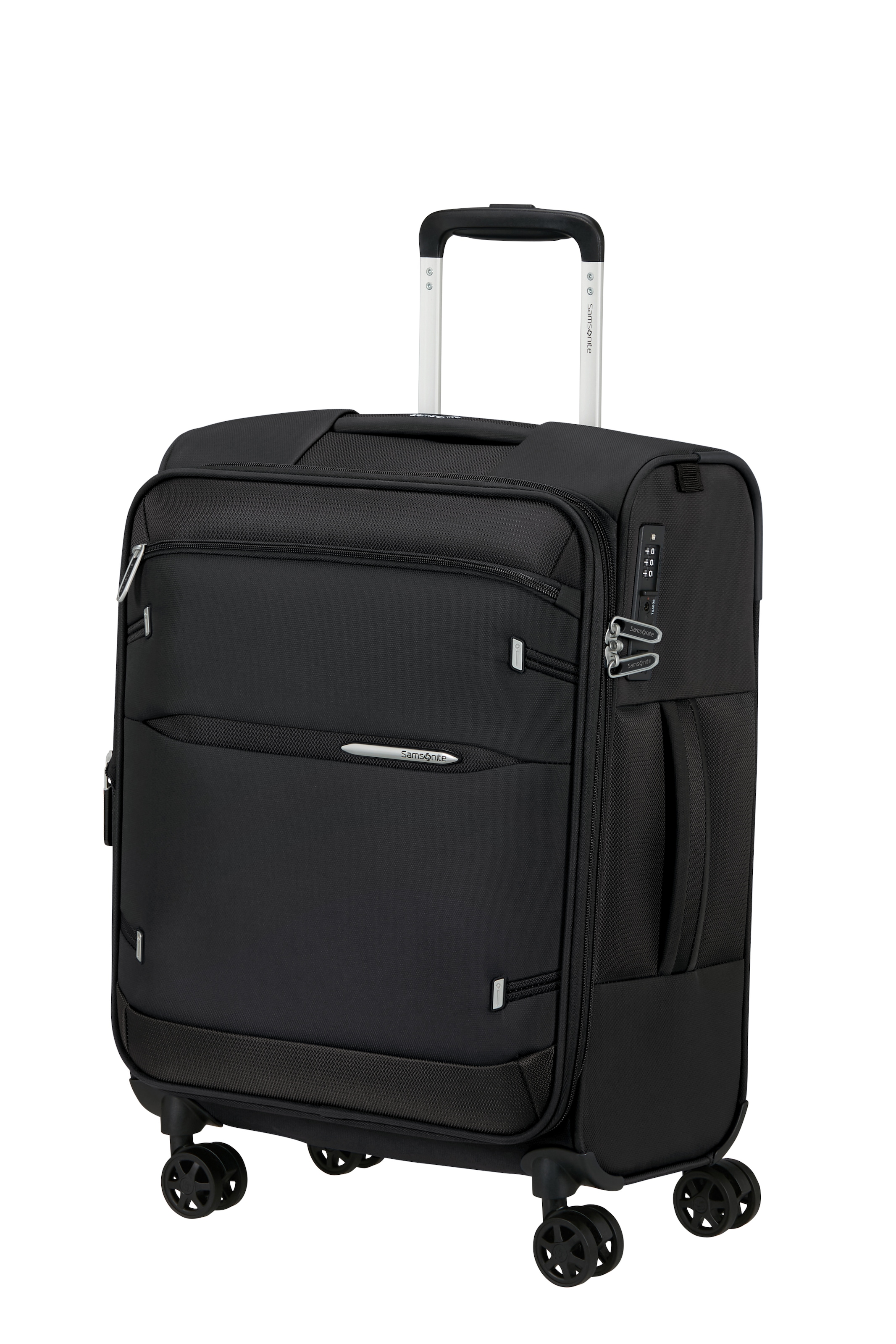 Samsonite Weichgepäck-Trolley "GOTWIST" 42 l 4 Rollen mit Teleskopgriff und mehreren Tragegriffen, innen aus Polyester